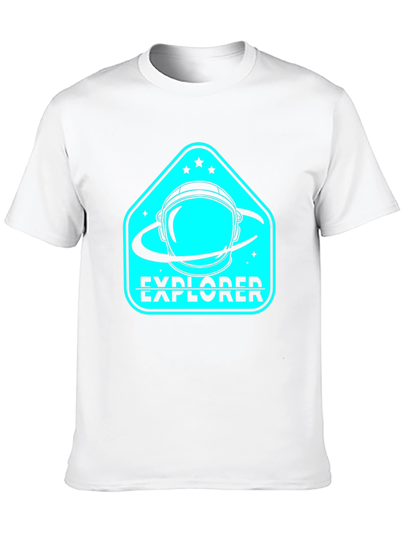Explorer Astronaut Black T-Shirt