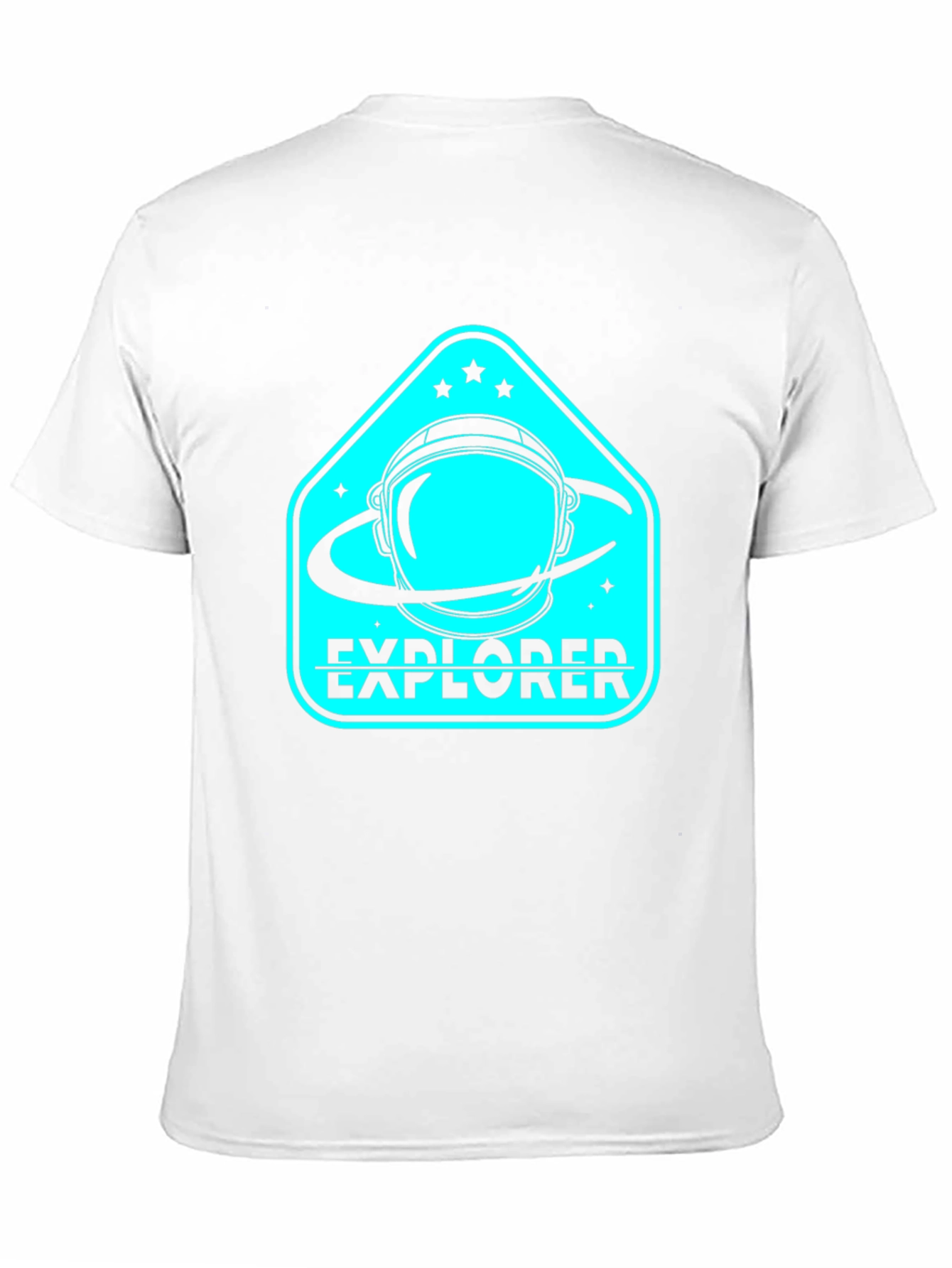 Explorer Astronaut Black T-Shirt