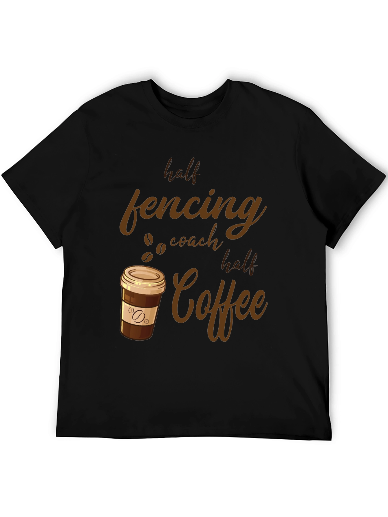 Fencing Coach & Coffee T-Shirt