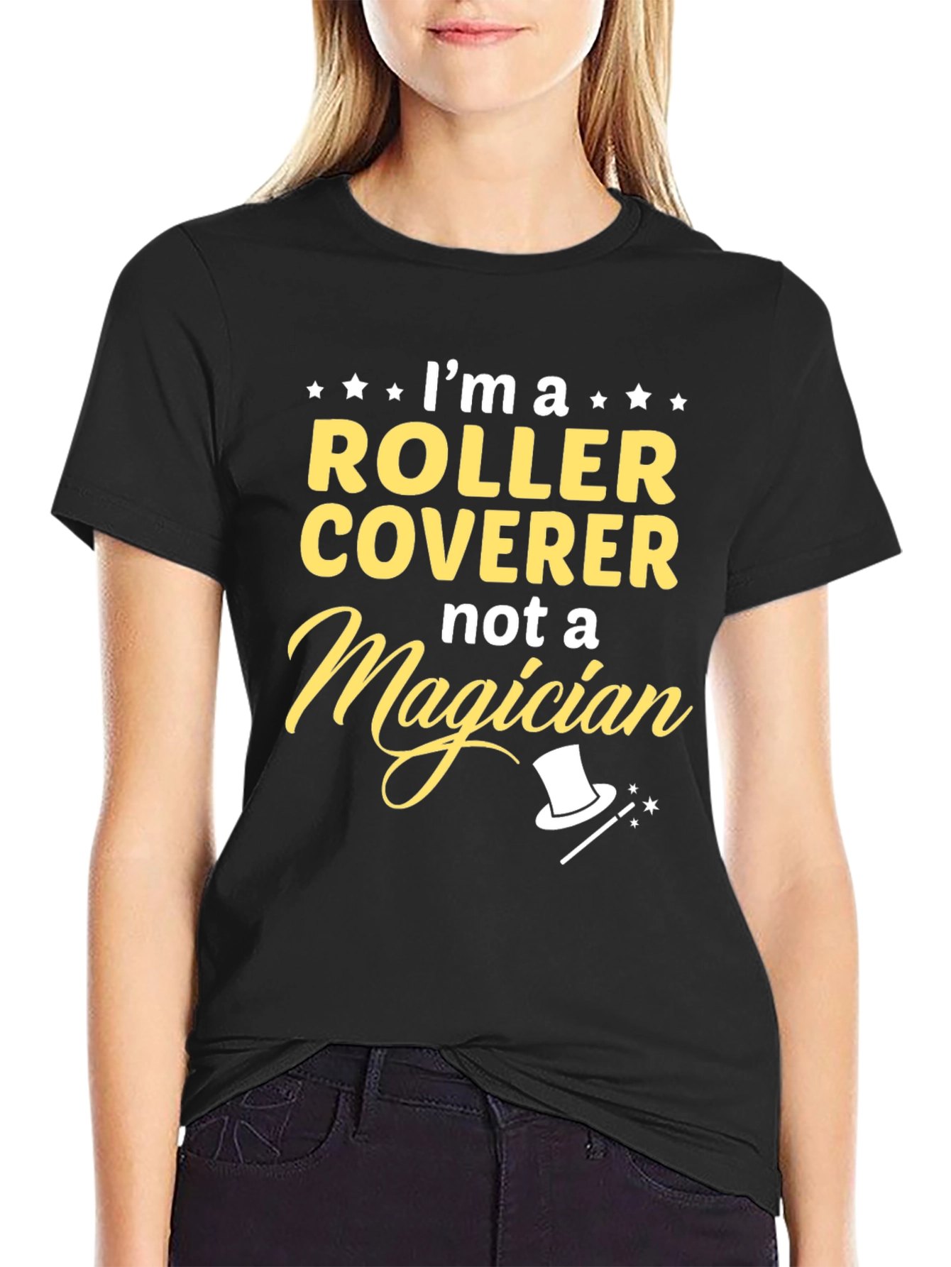 Roller Coverer T-Shirt - Not a Magician