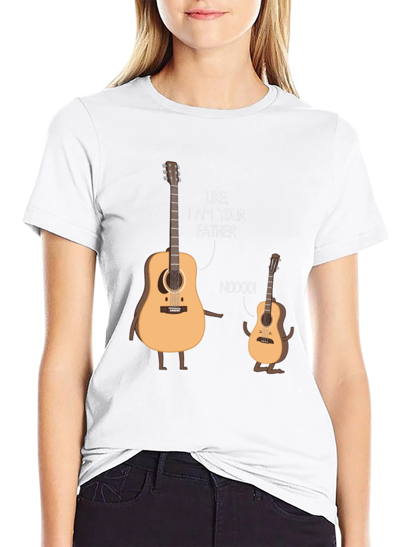 Uke I Am Your Father T-Shirt Funny Guitar Tee