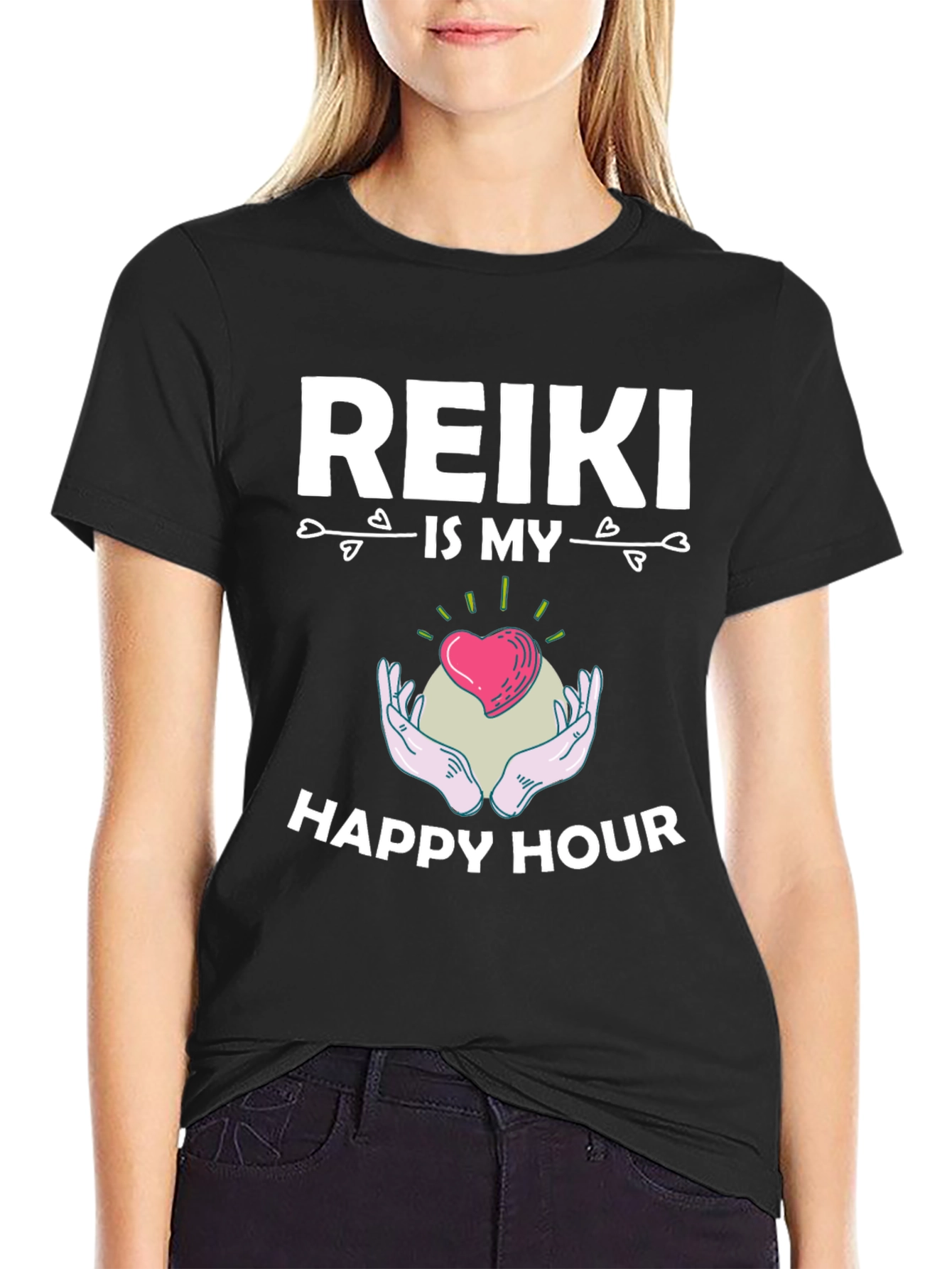 Reiki Is My Happy Hour T-Shirt