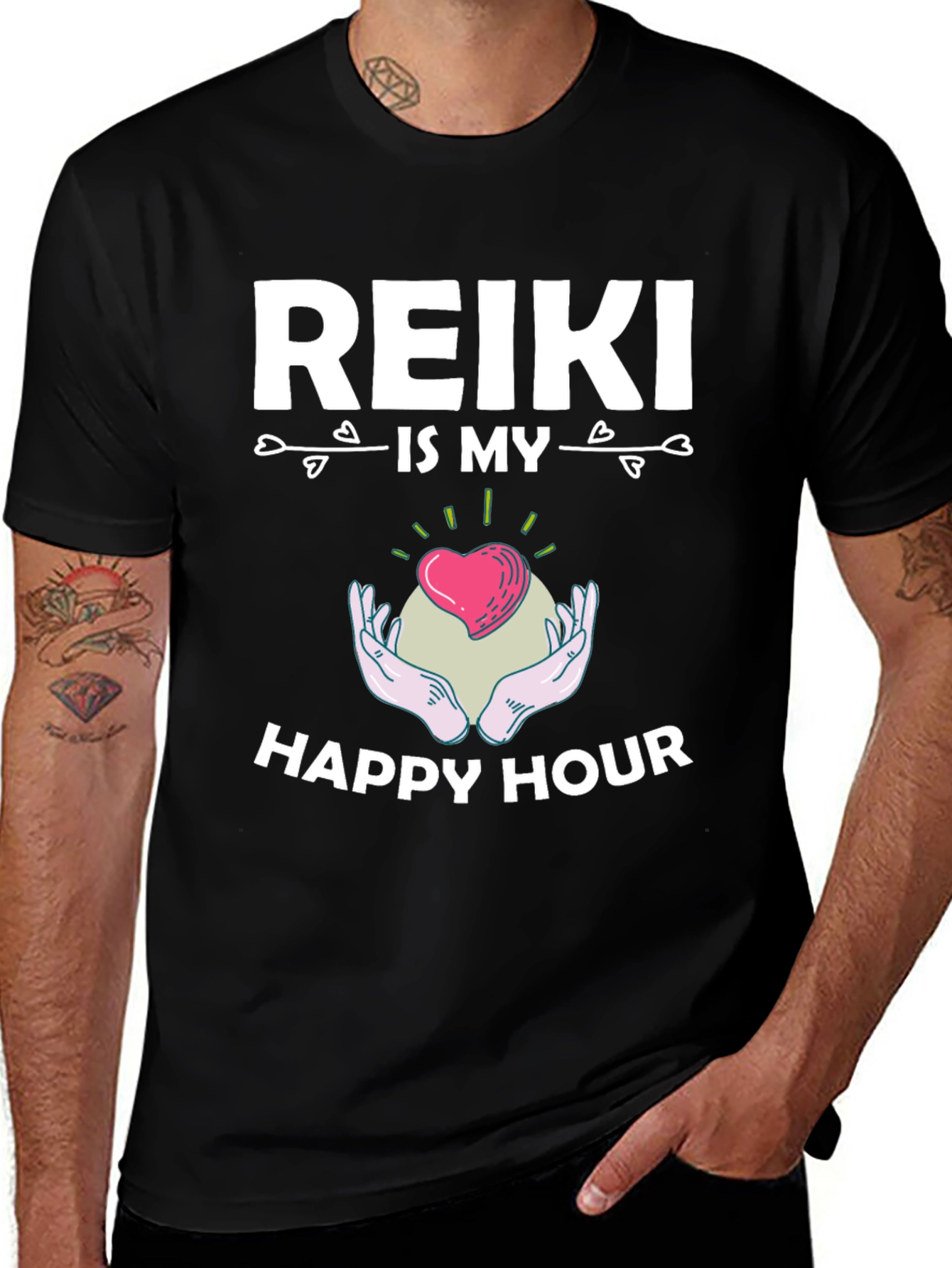 Reiki Is My Happy Hour T-Shirt