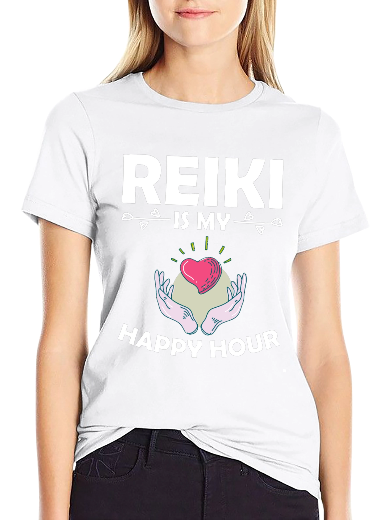 Reiki Is My Happy Hour T-Shirt