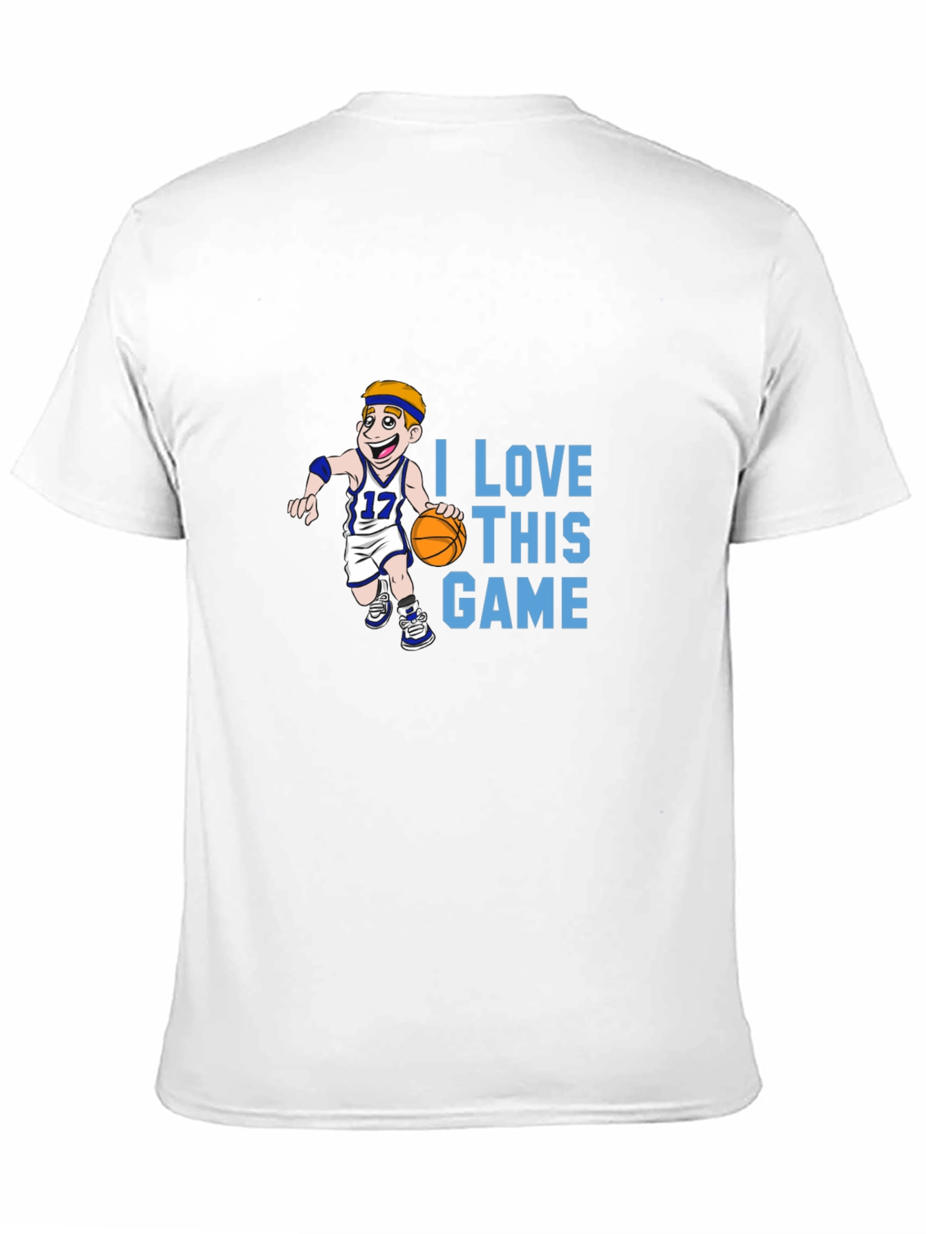 I Love This Game Basketball T-Shirt