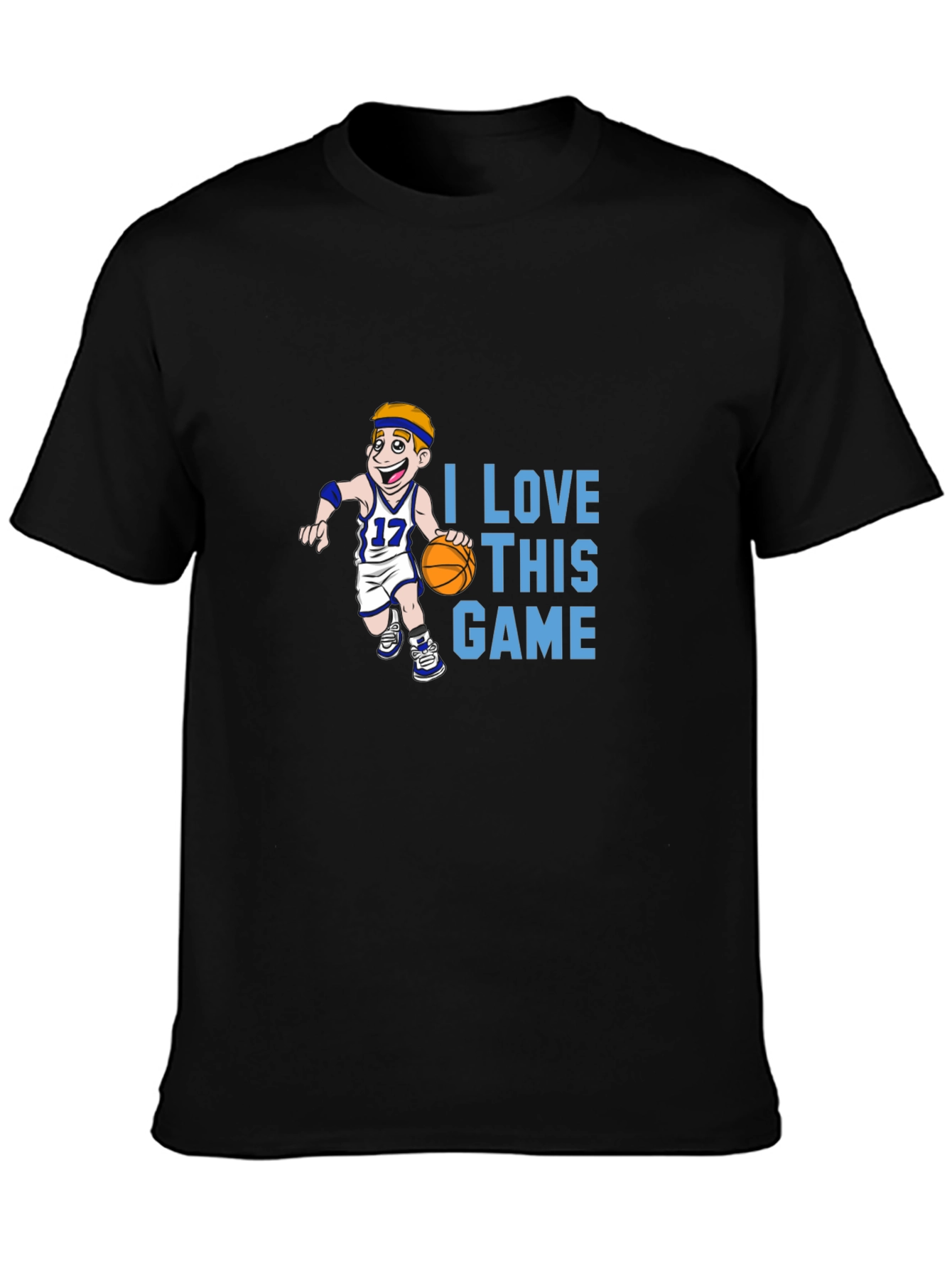 I Love This Game Basketball T-Shirt