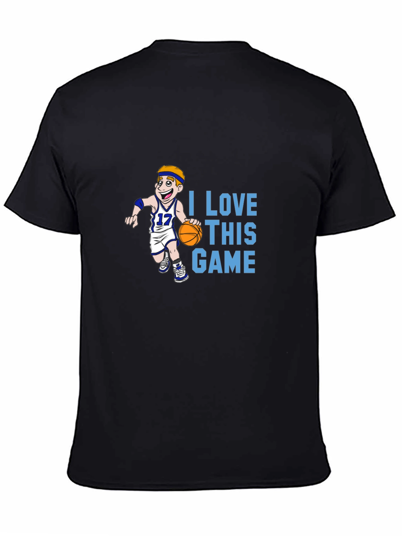 I Love This Game Basketball T-Shirt