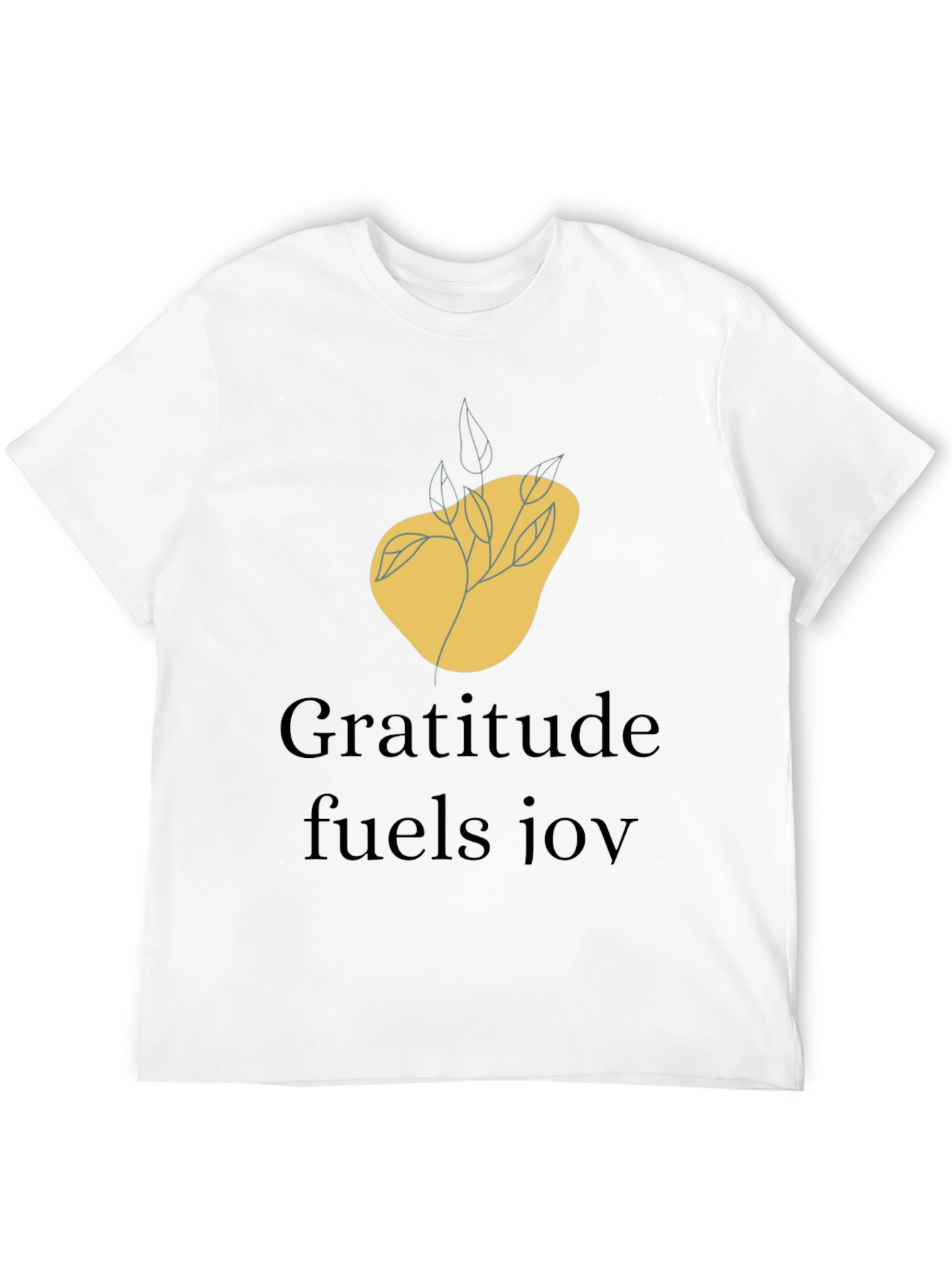 Gratitude Fuels Joy Graphic T-Shirt