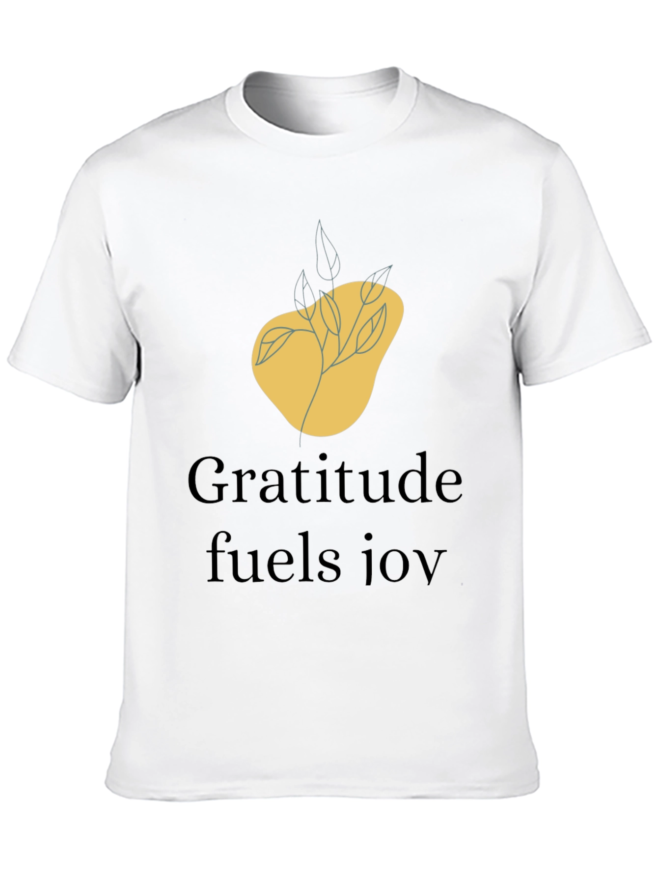 Gratitude Fuels Joy Graphic T-Shirt