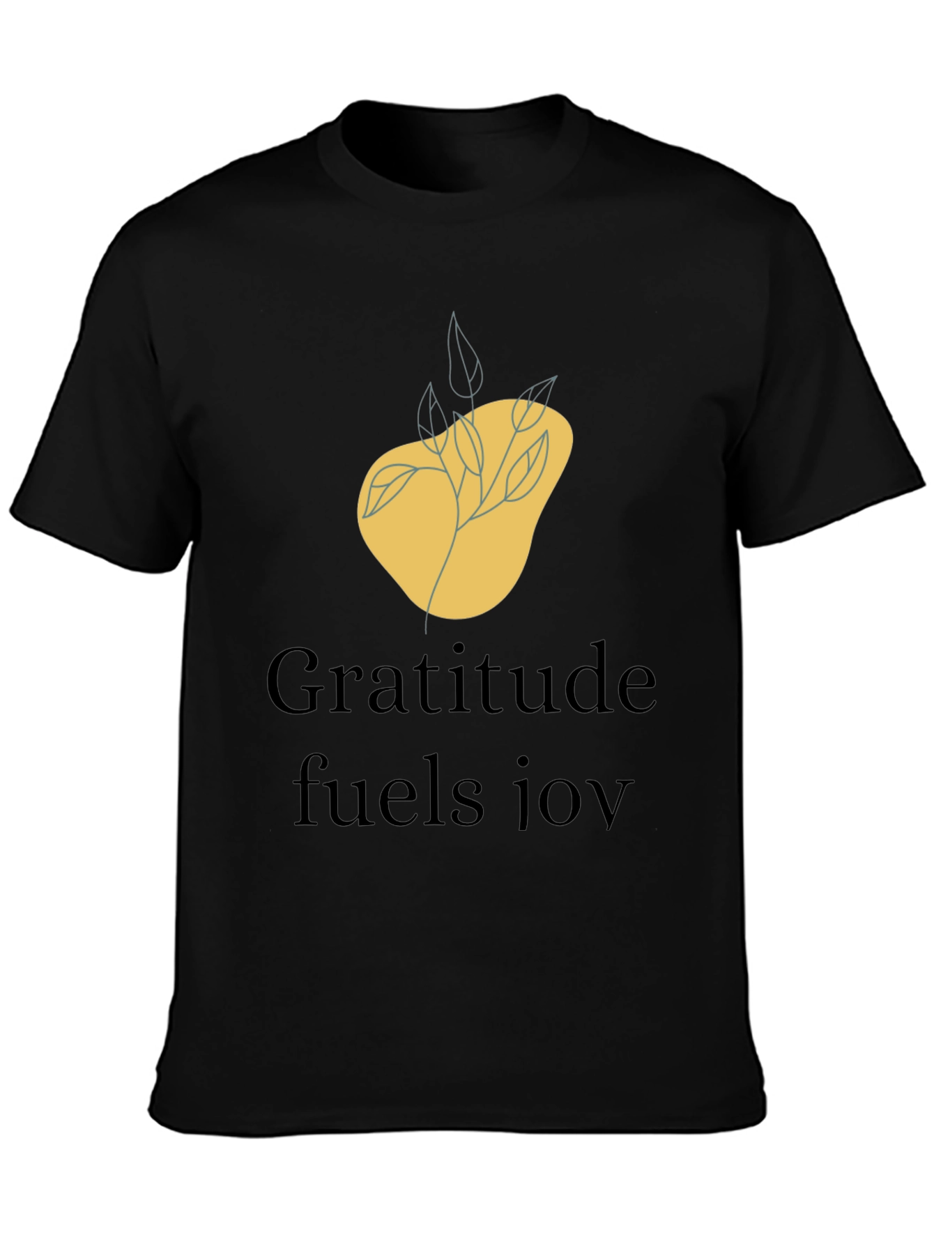 Gratitude Fuels Joy Graphic T-Shirt