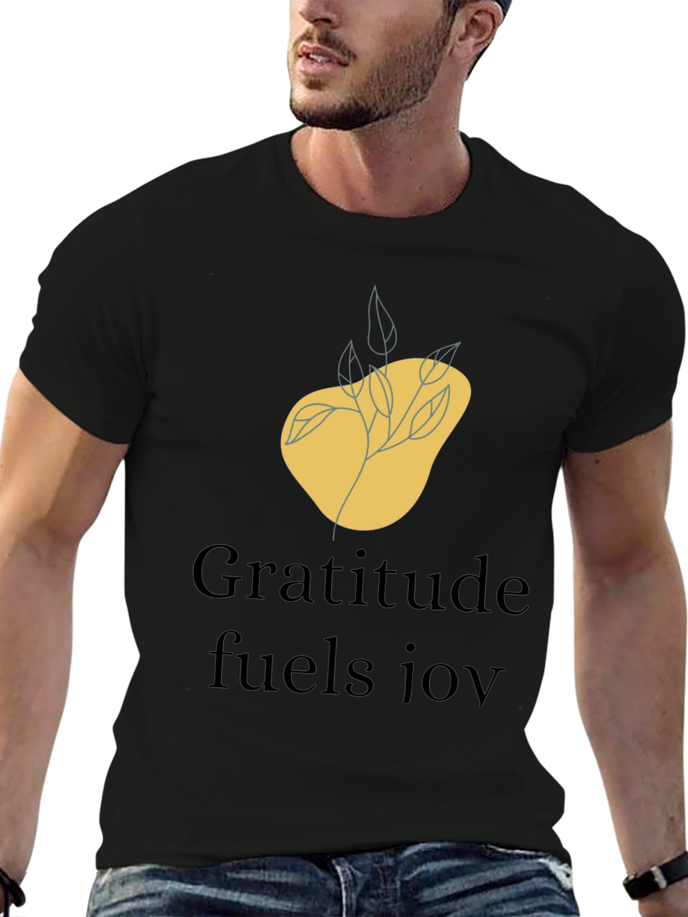 Gratitude Fuels Joy Graphic T-Shirt