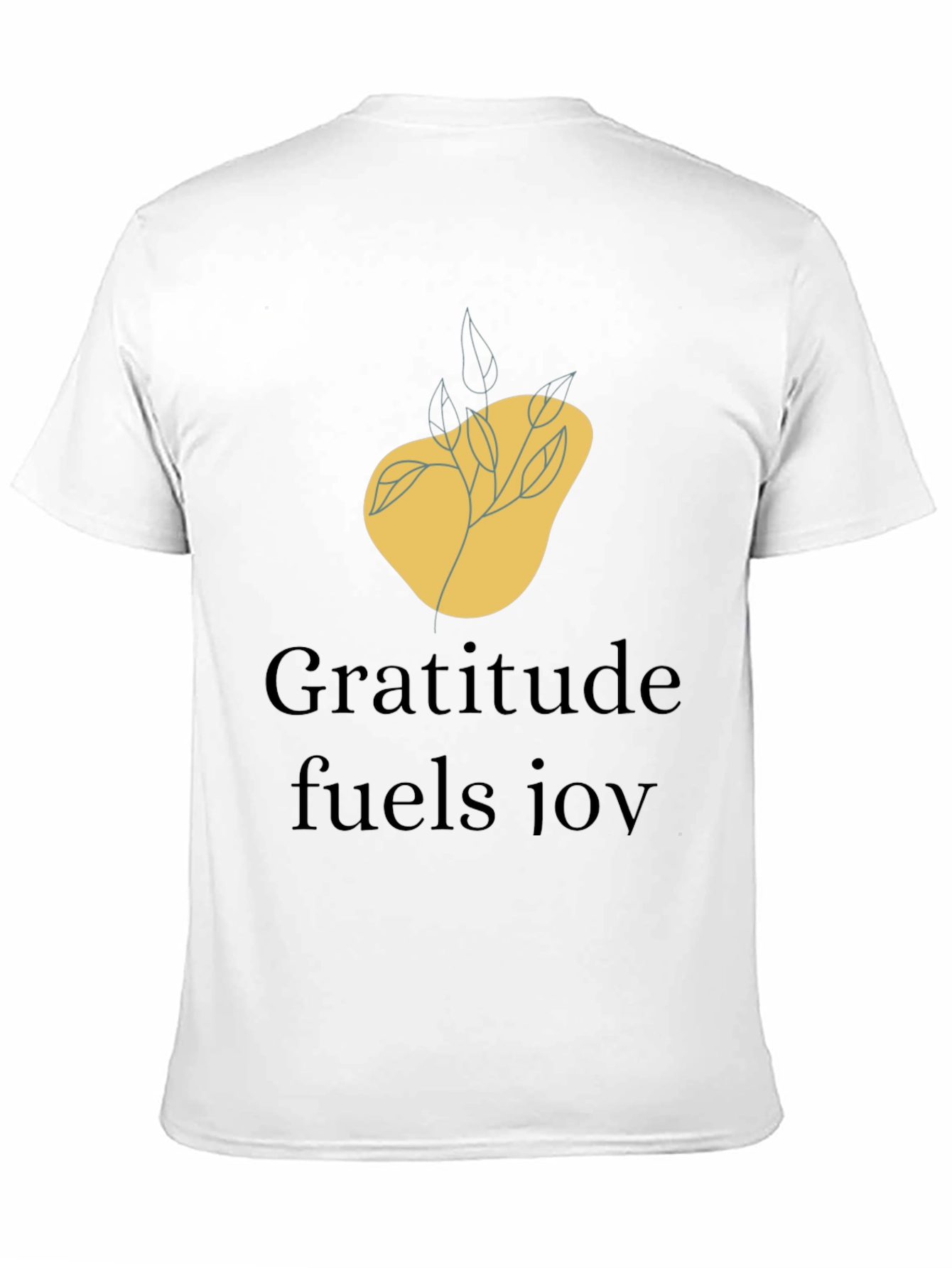 Gratitude Fuels Joy Graphic T-Shirt