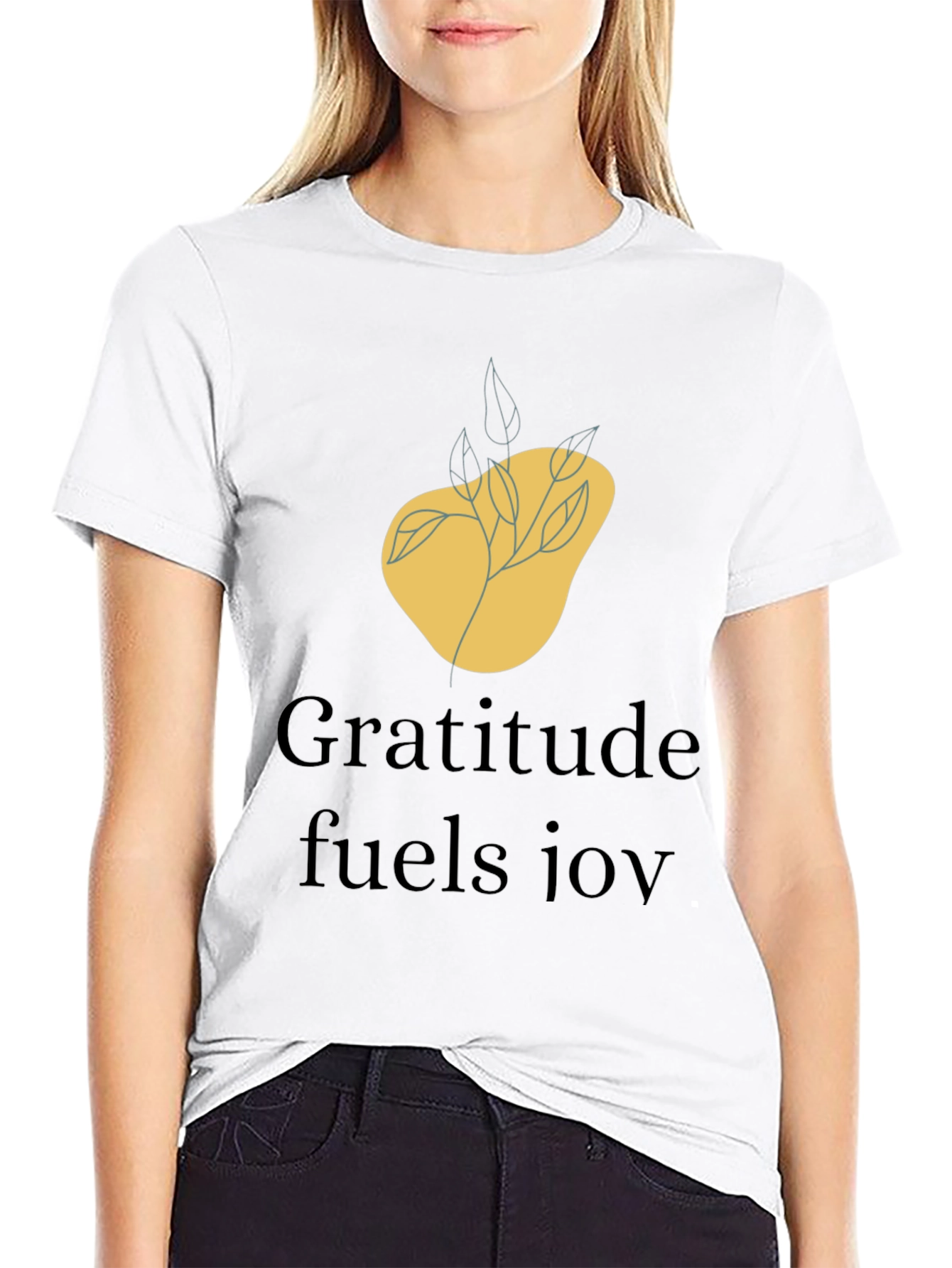 Gratitude Fuels Joy Graphic T-Shirt