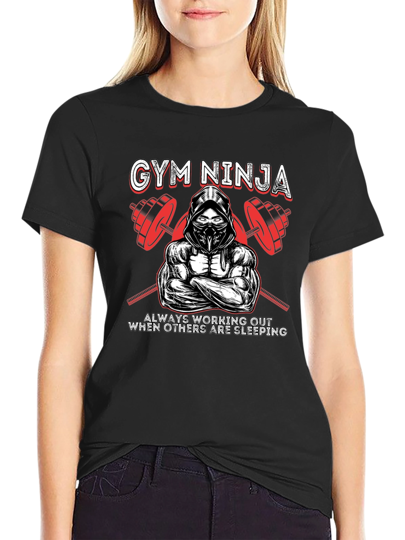 Gym Ninja Workout T-Shirt