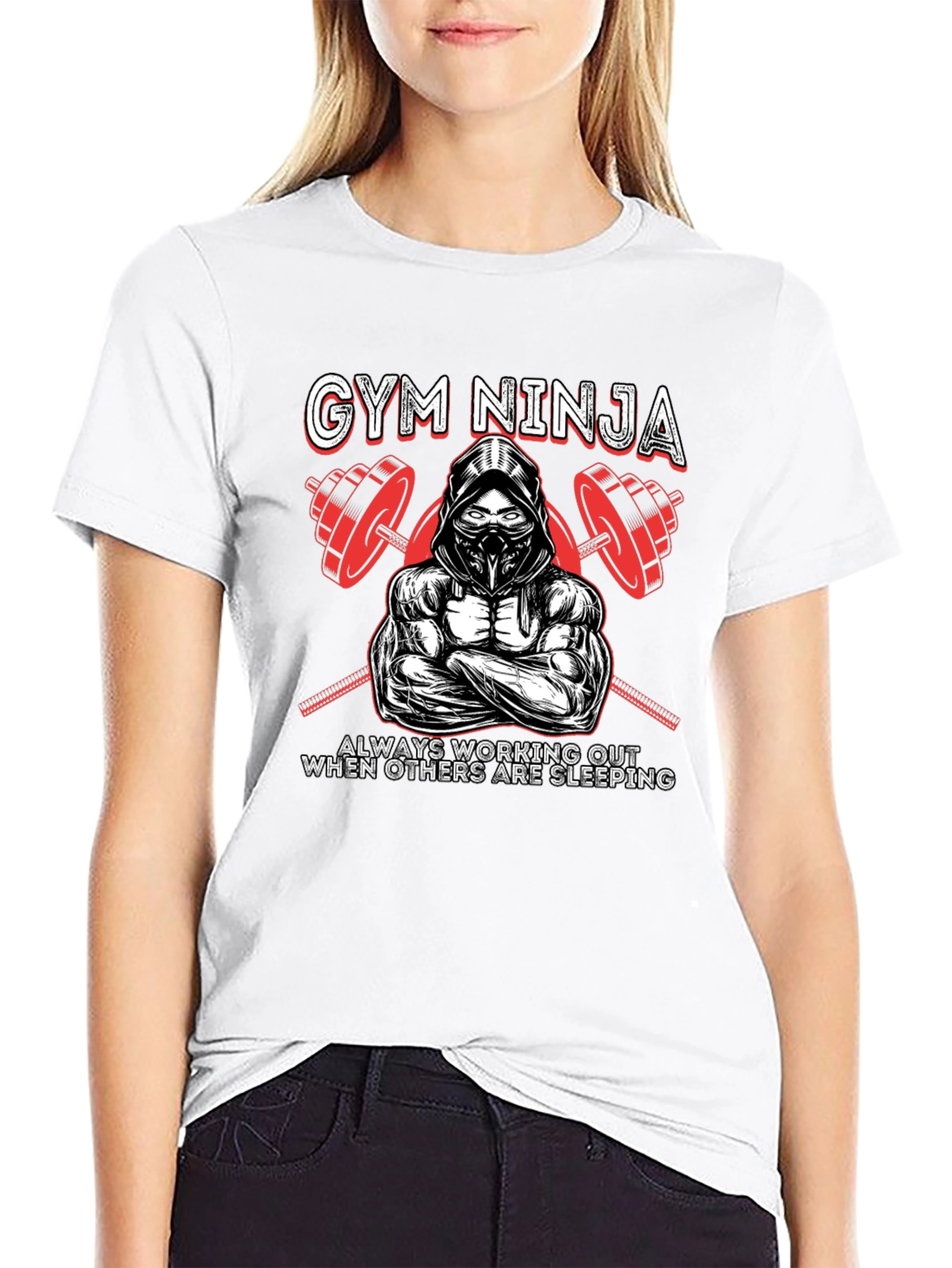 Gym Ninja Workout T-Shirt