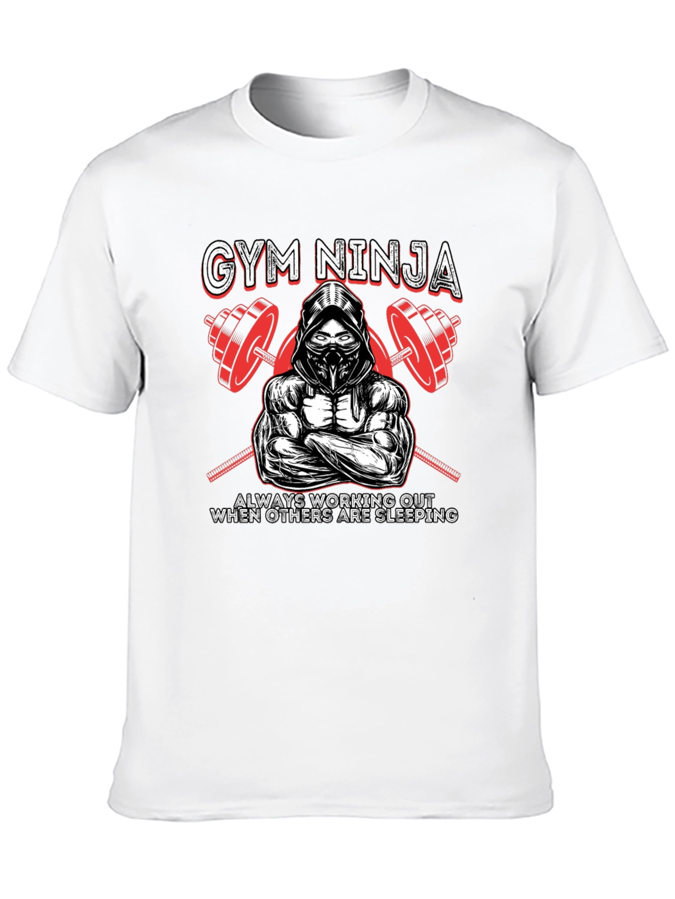 Gym Ninja Workout T-Shirt