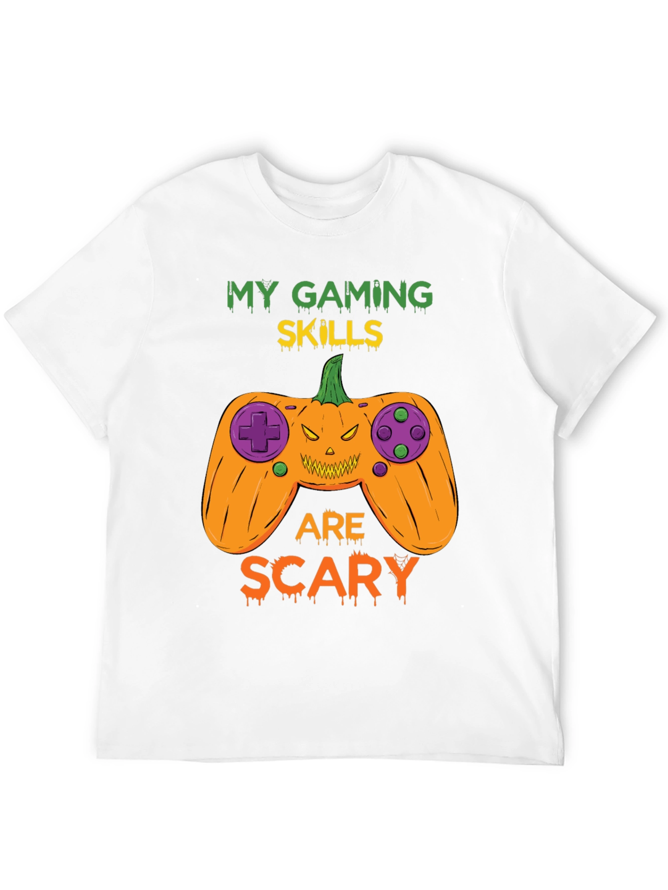 My Gaming Skills Are Scary Halloween T-Shirt