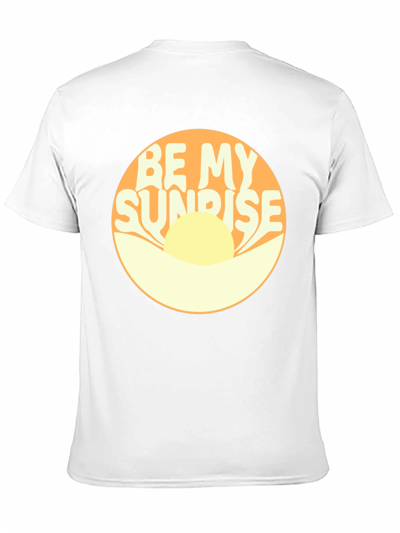 Be My Sunrise Graphic Tee - Retro Design