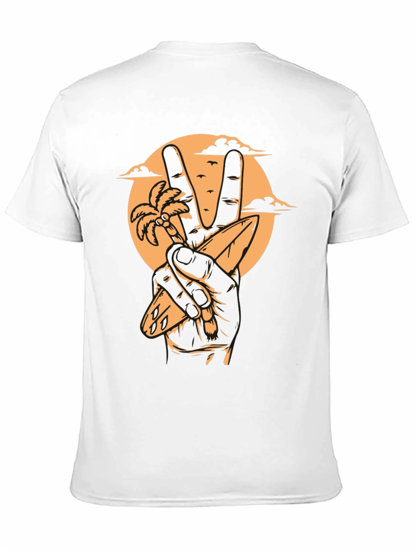 Peace Sign Beach T-Shirt