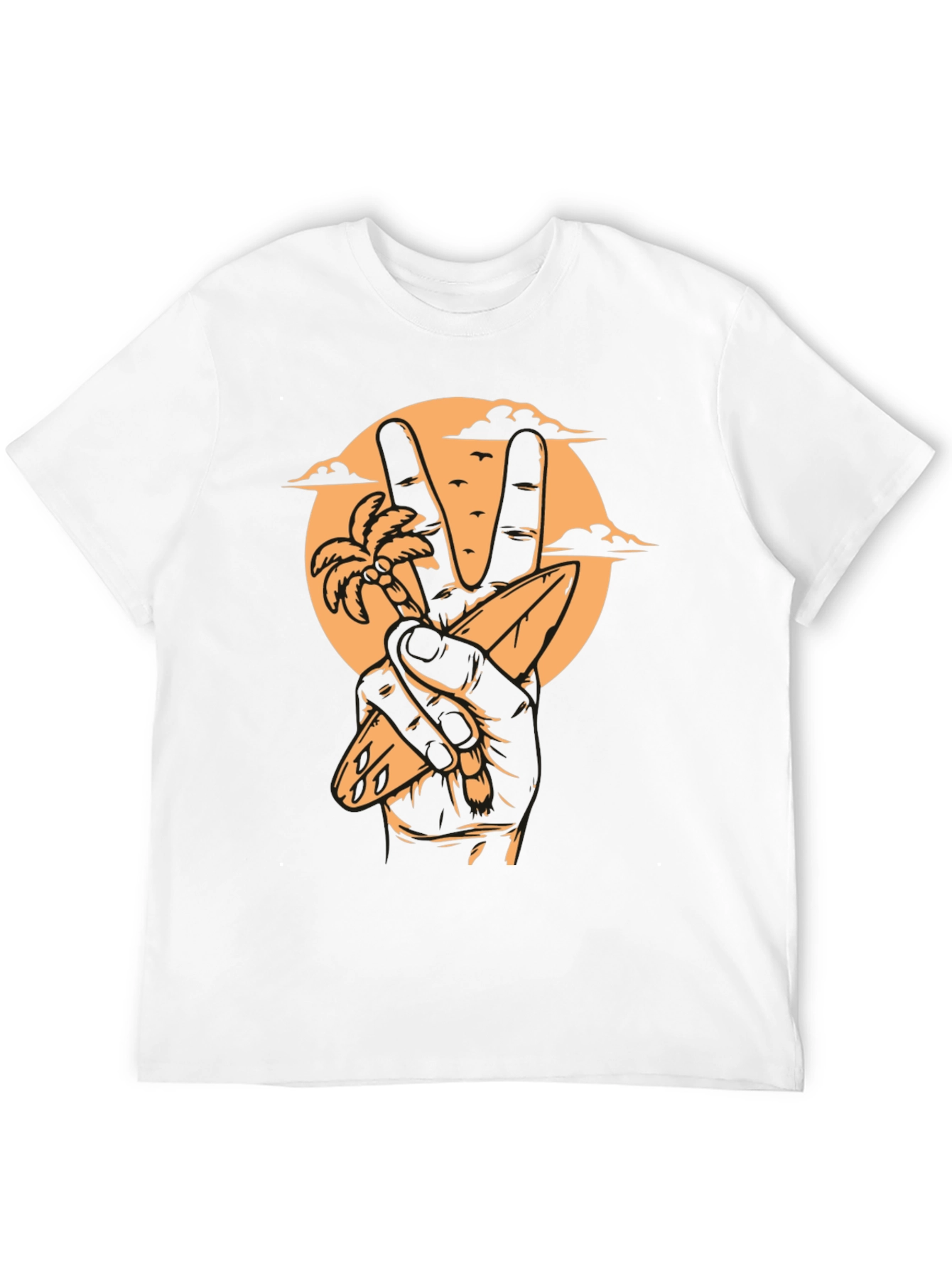 Peace Sign Beach T-Shirt