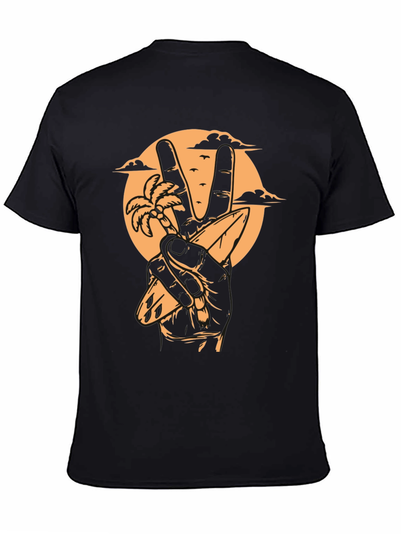 Peace Sign Beach T-Shirt