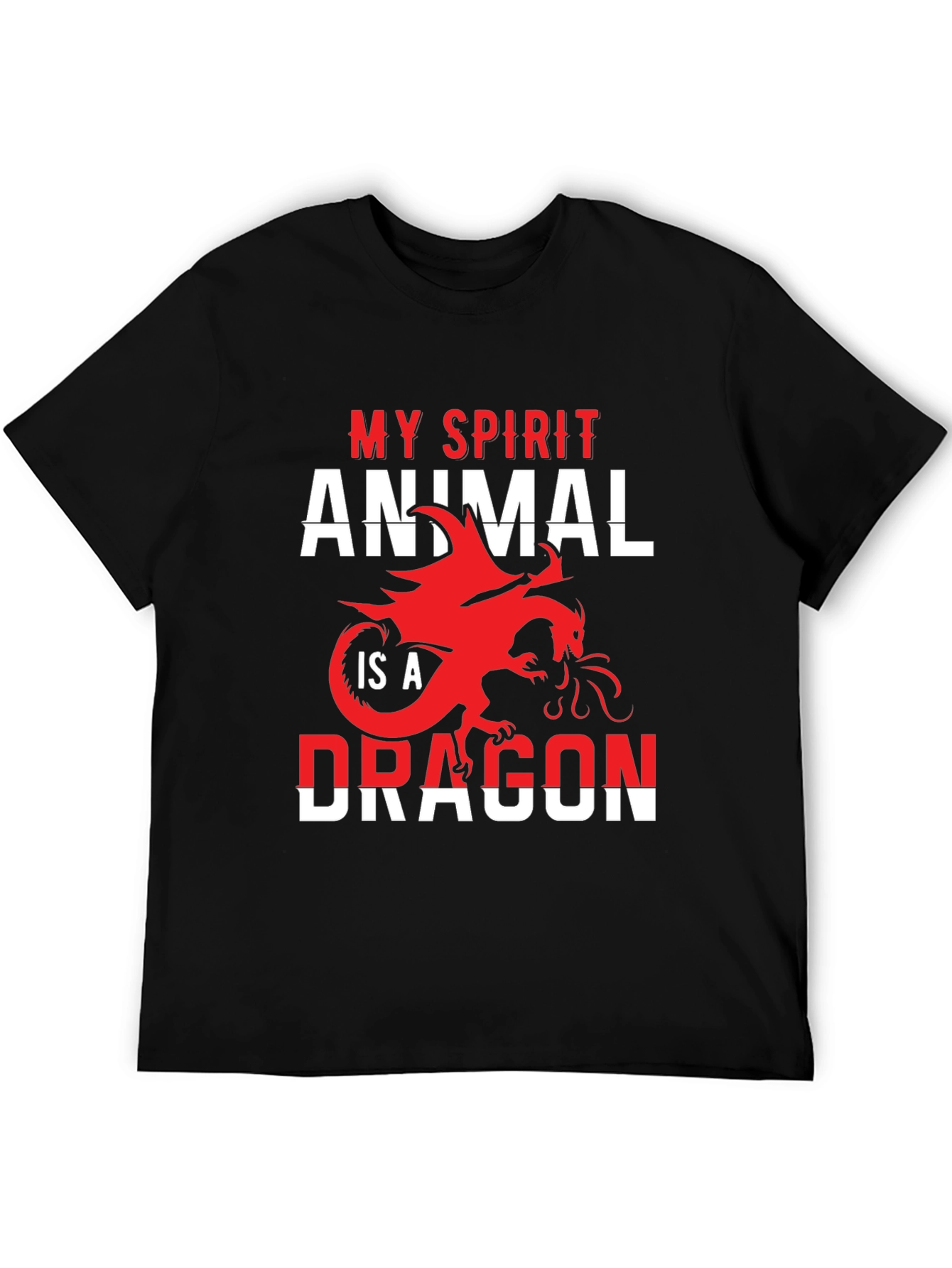 My Spirit Animal Dragon T-Shirt - Unique Graphic Tee