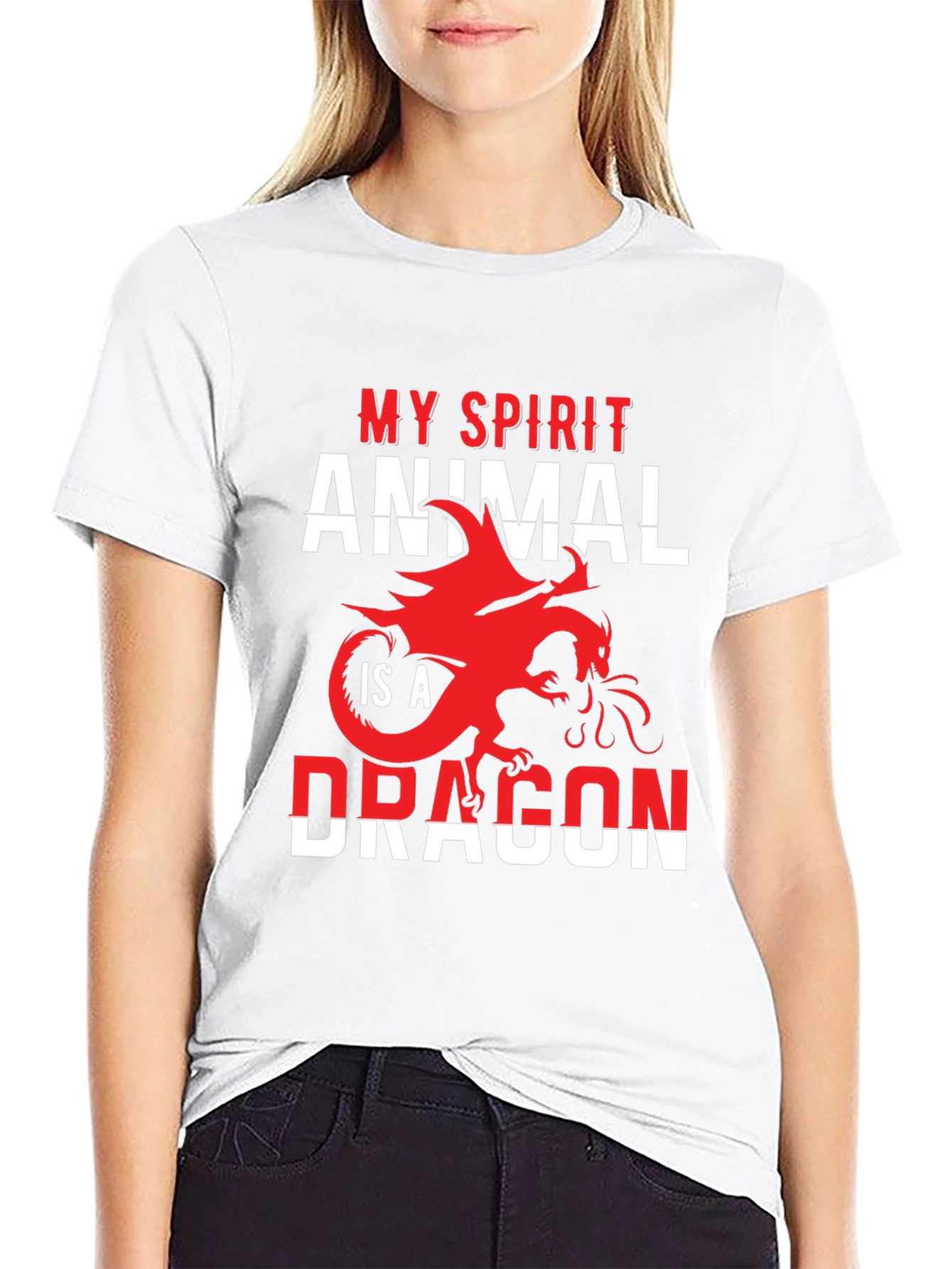 My Spirit Animal Dragon T-Shirt - Unique Graphic Tee