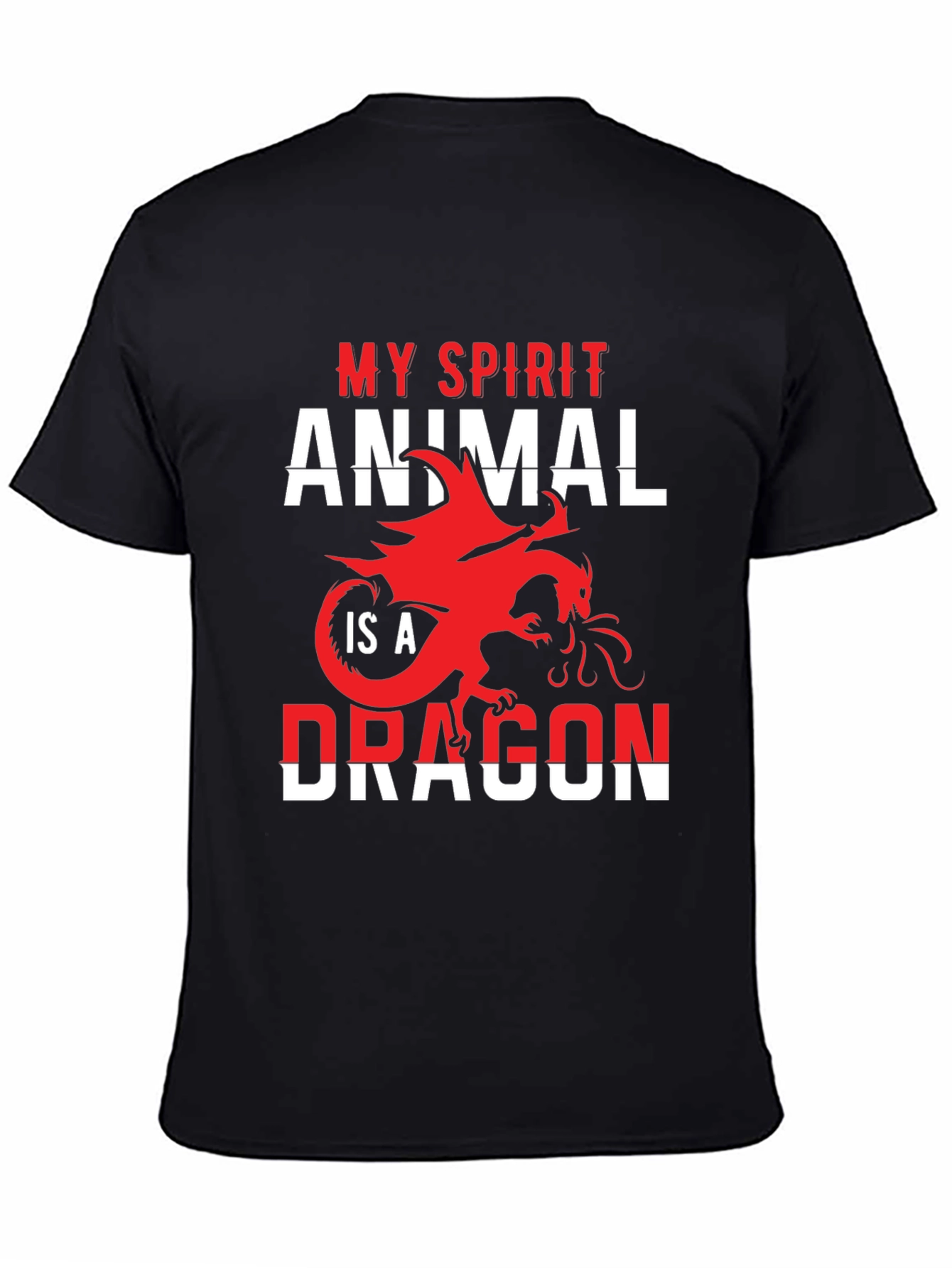 My Spirit Animal Dragon T-Shirt - Unique Graphic Tee
