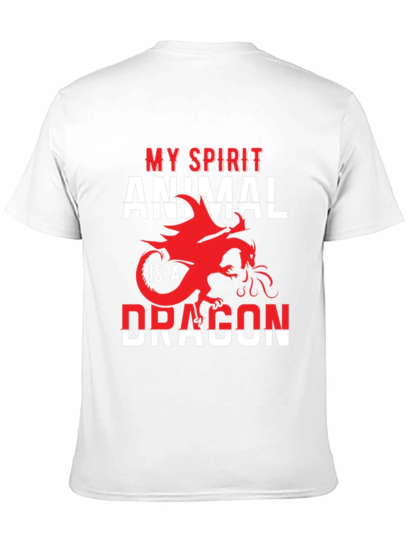 My Spirit Animal Dragon T-Shirt - Unique Graphic Tee