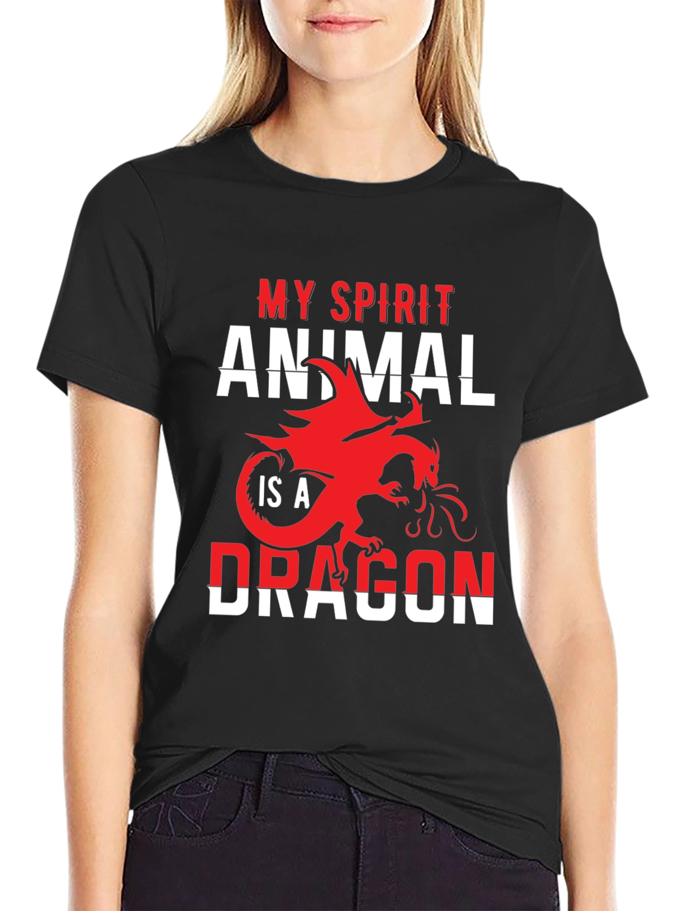 My Spirit Animal Dragon T-Shirt - Unique Graphic Tee