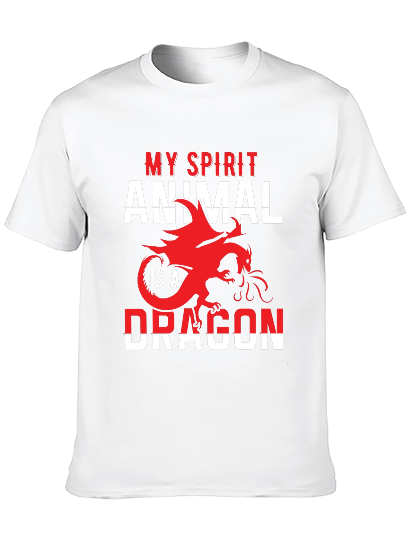 My Spirit Animal Dragon T-Shirt - Unique Graphic Tee