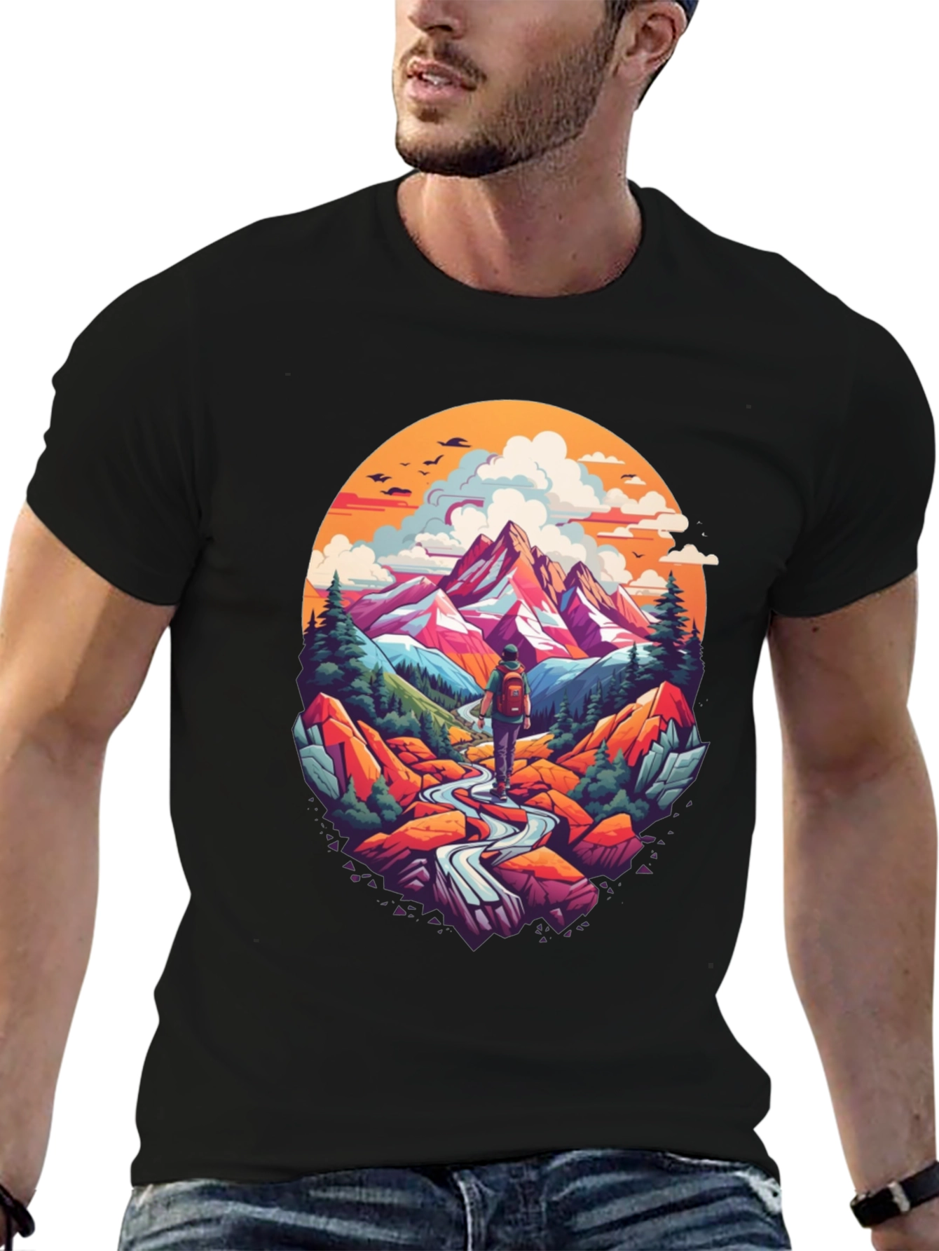 Mountain Adventure Graphic Tee