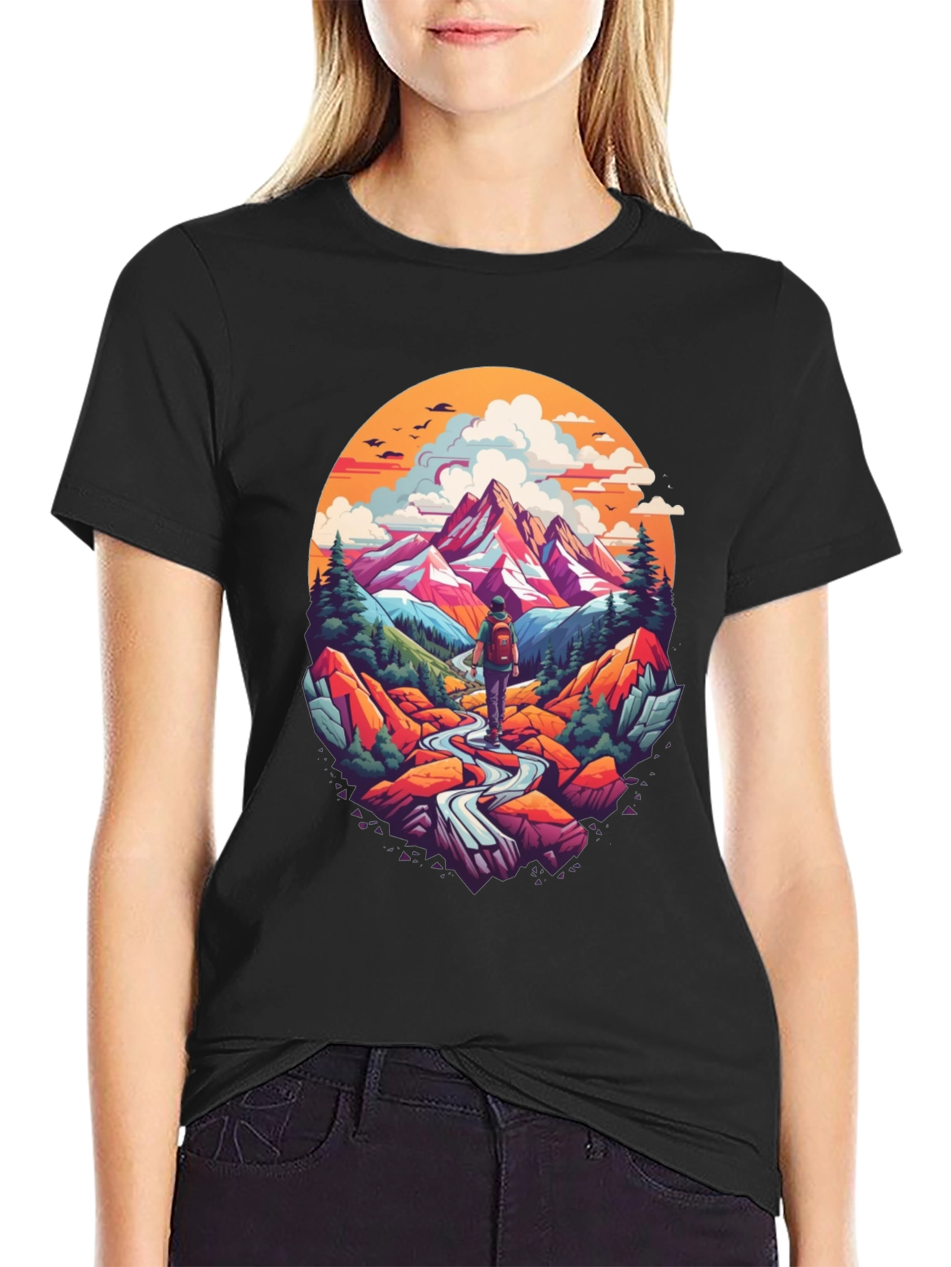 Mountain Adventure Graphic Tee
