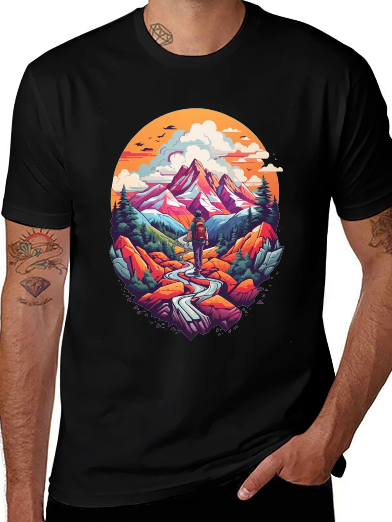 Mountain Adventure Graphic Tee