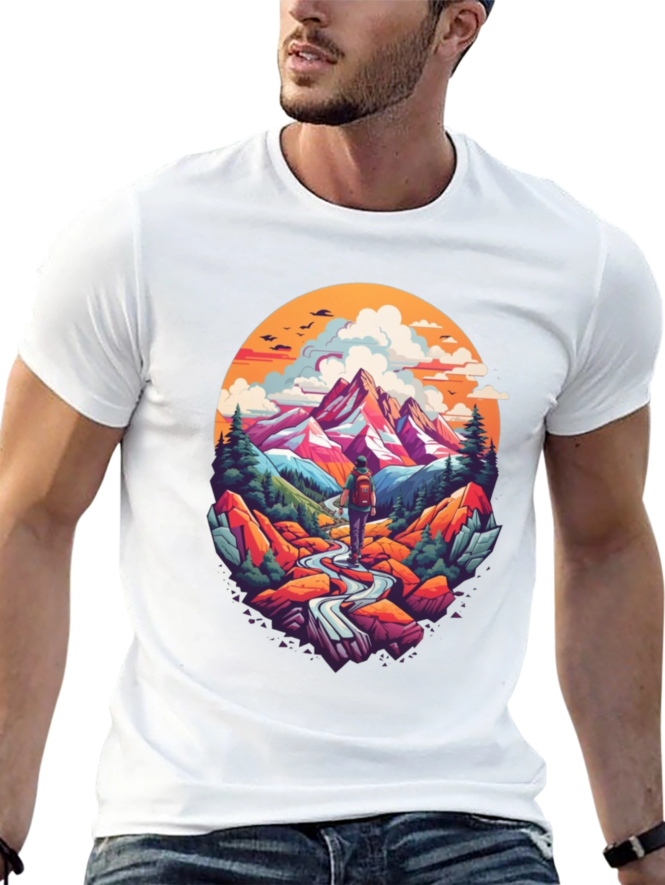 Mountain Adventure Graphic Tee