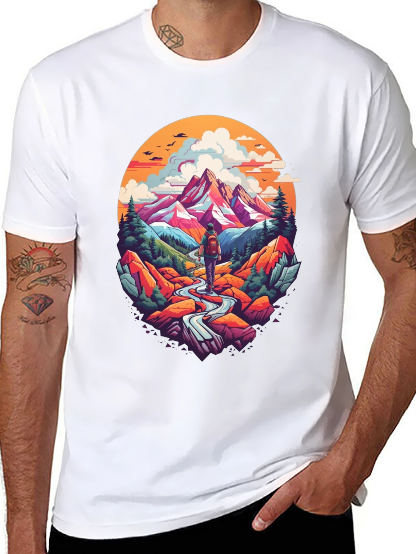 Mountain Adventure Graphic Tee