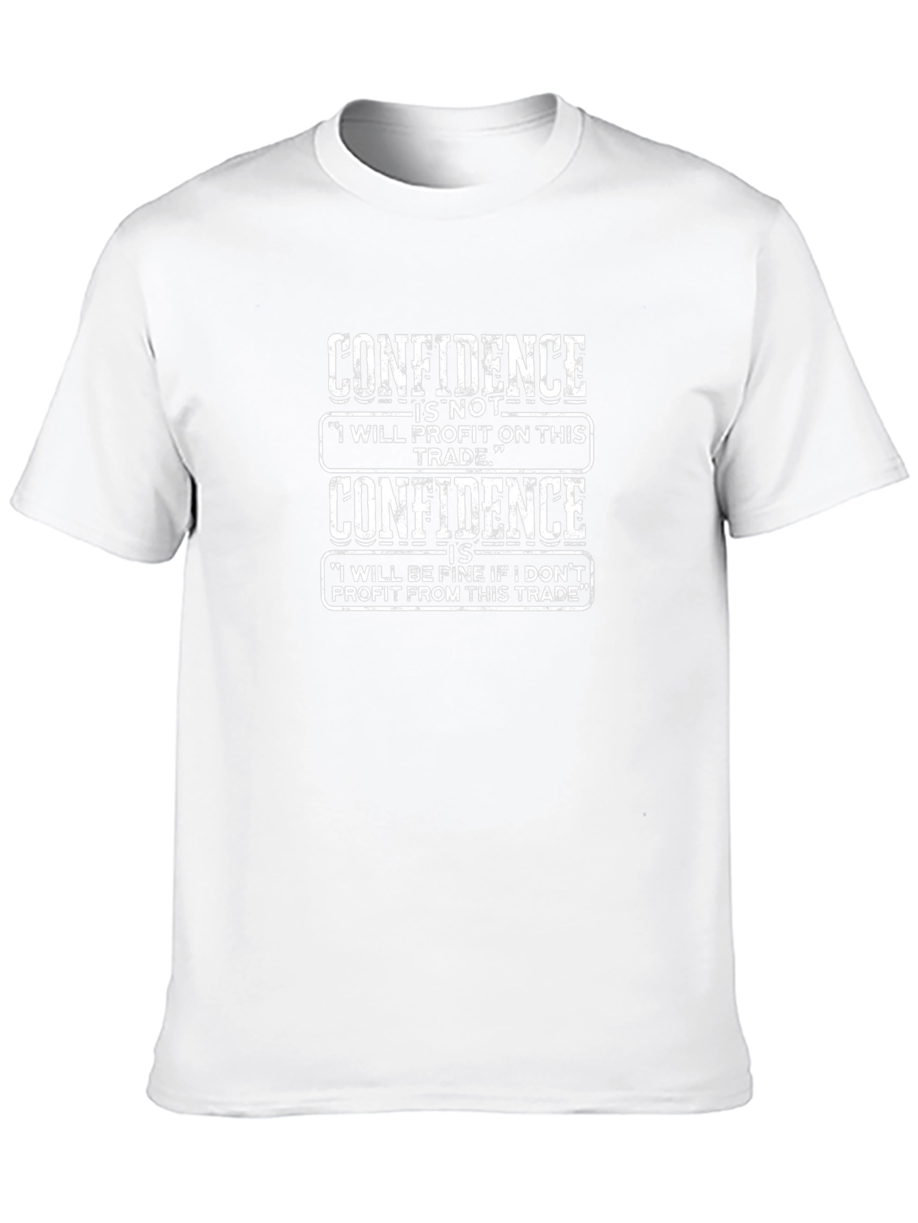 Confidence Trading T-Shirt - Black