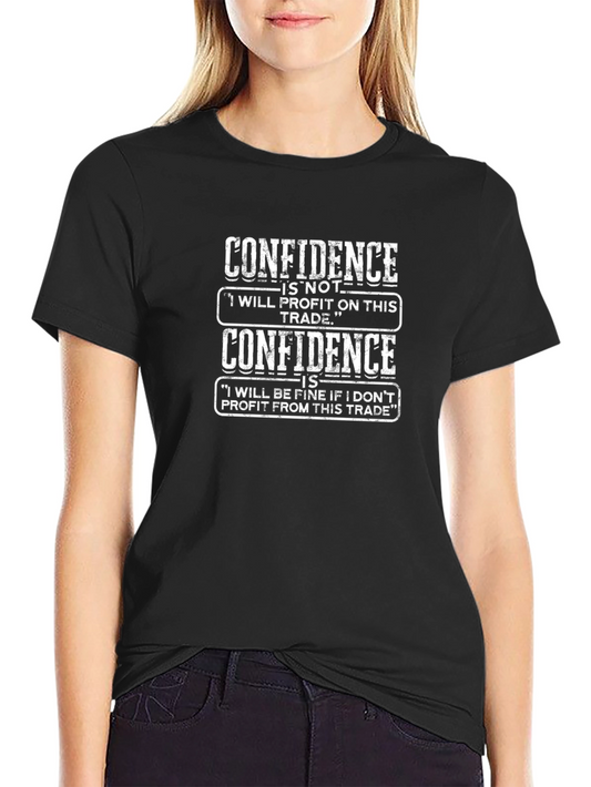 Confidence Trading T-Shirt - Black