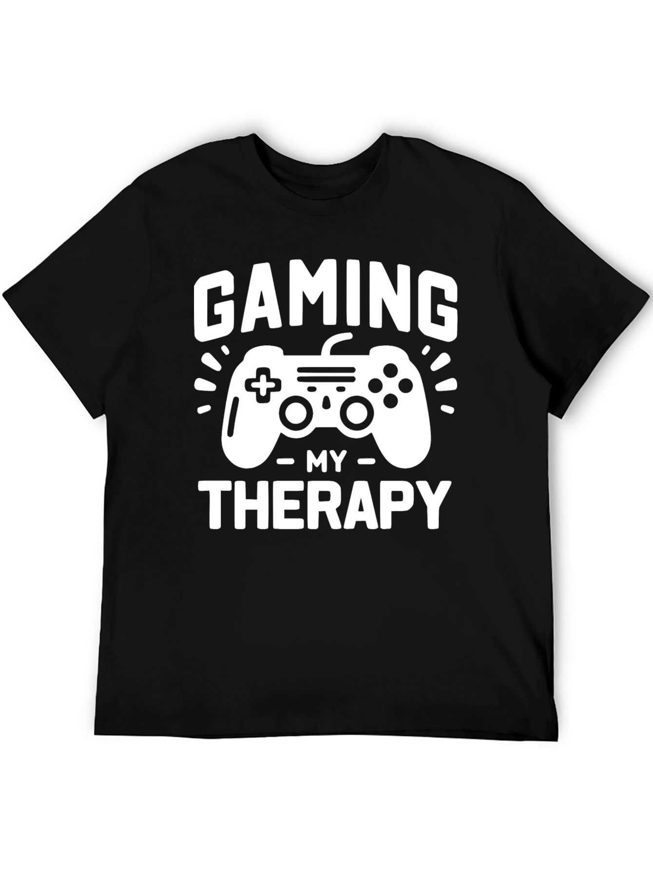 Gaming My Therapy T-Shirt - Gamer Gift