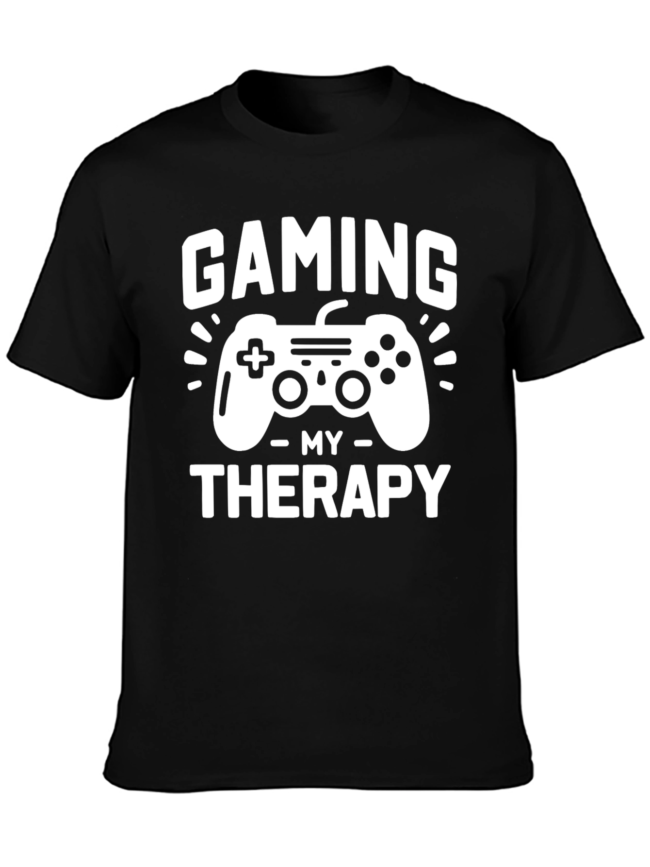 Gaming My Therapy T-Shirt - Gamer Gift