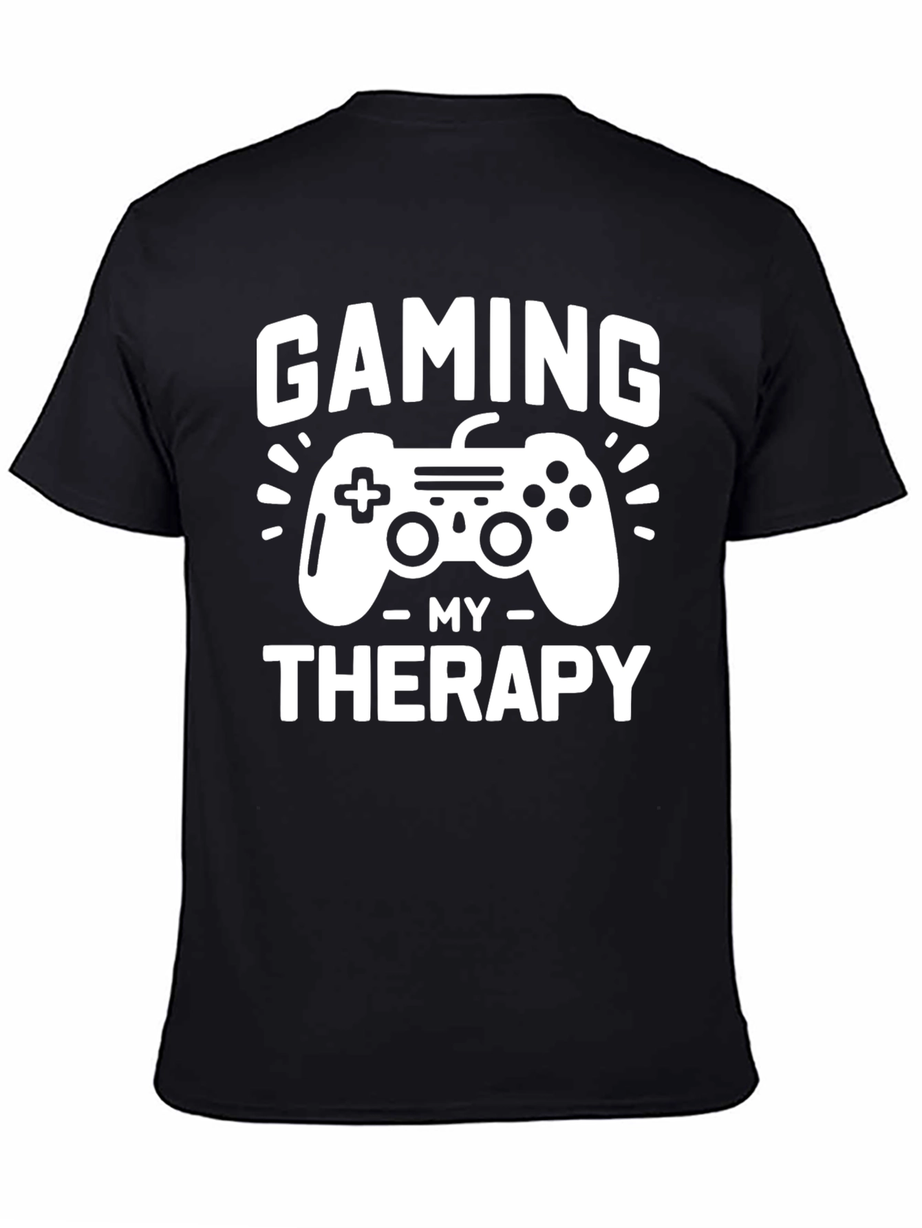 Gaming My Therapy T-Shirt - Gamer Gift