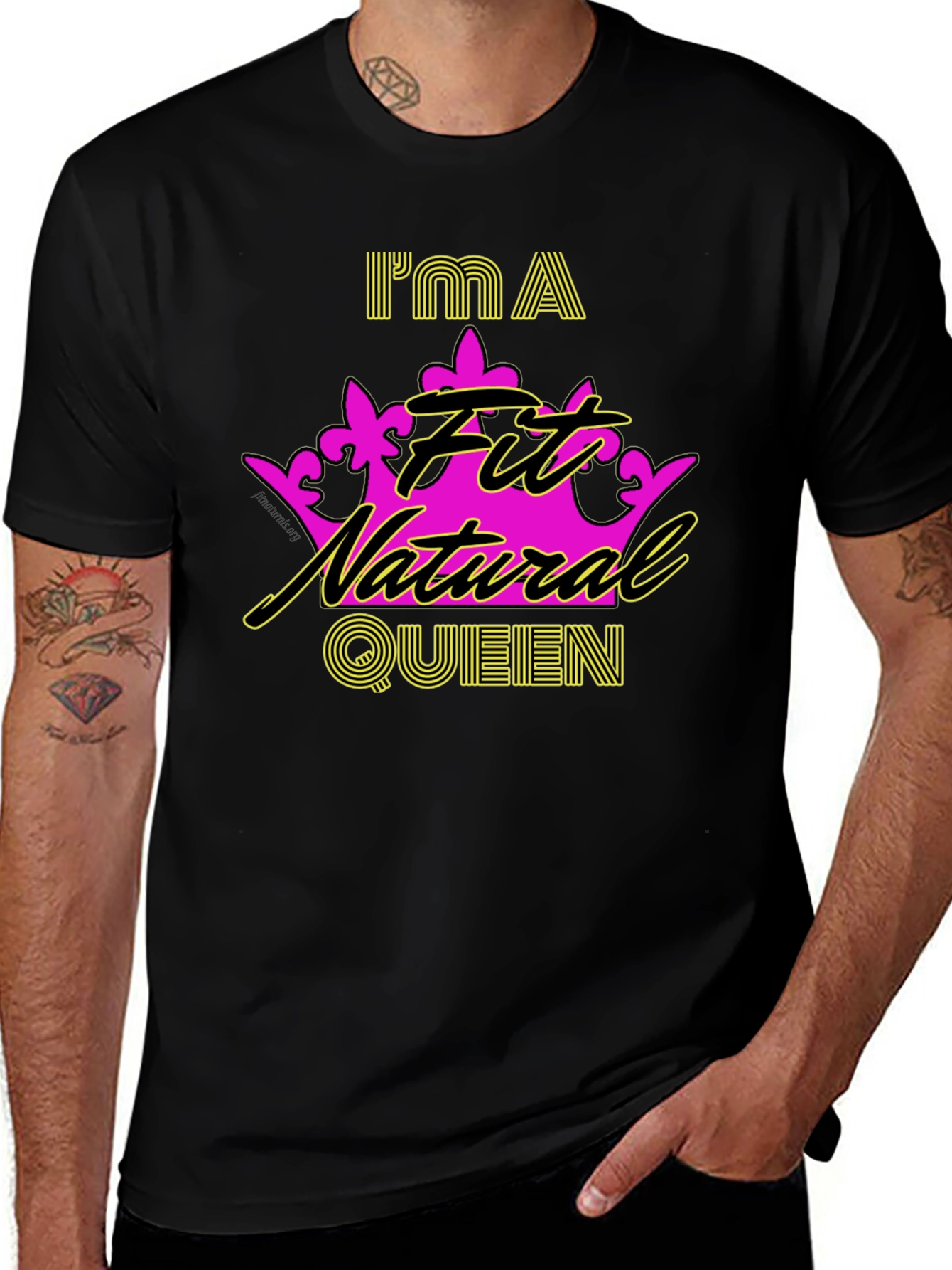 Im a Fit Natural Queen T-Shirt