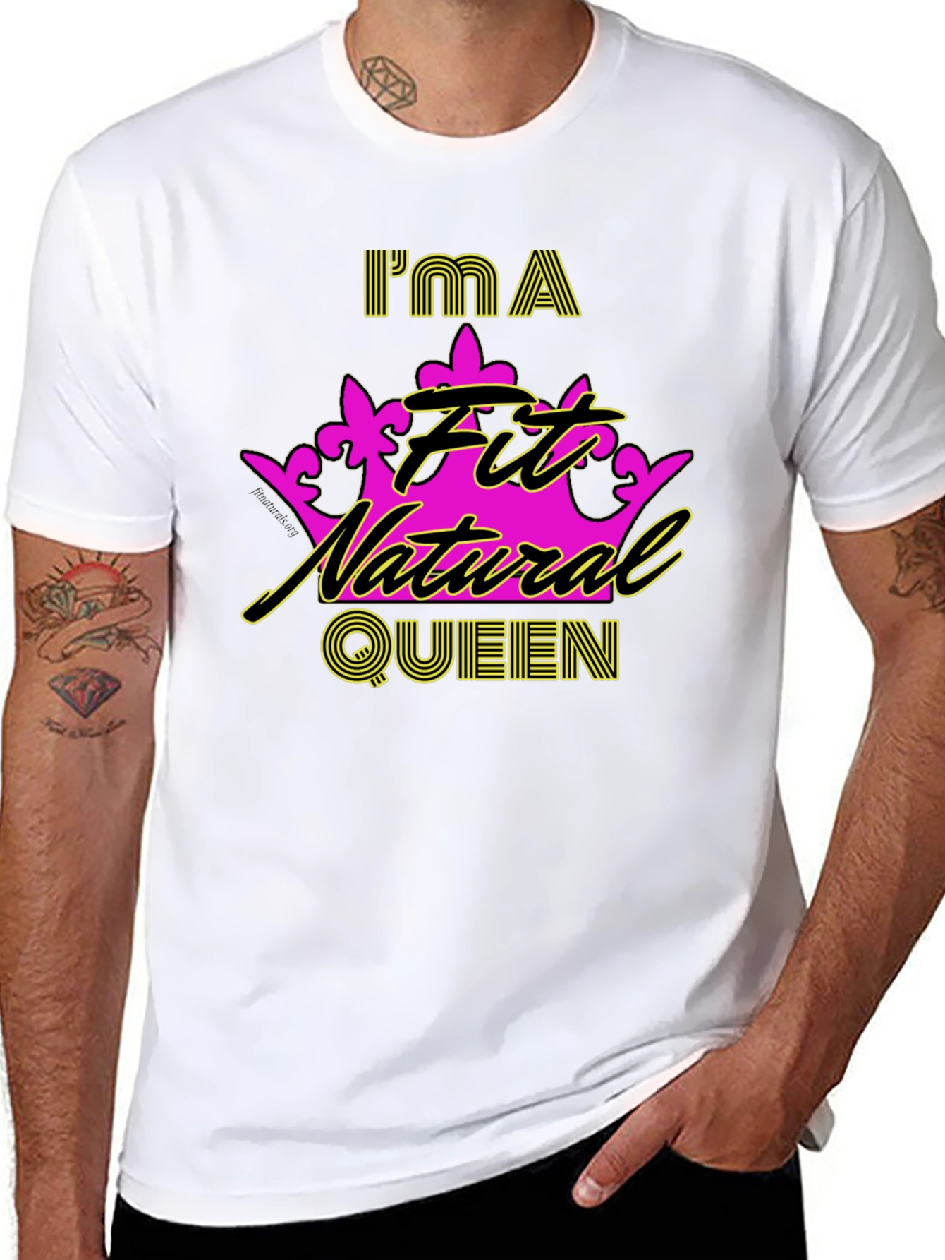 Im a Fit Natural Queen T-Shirt