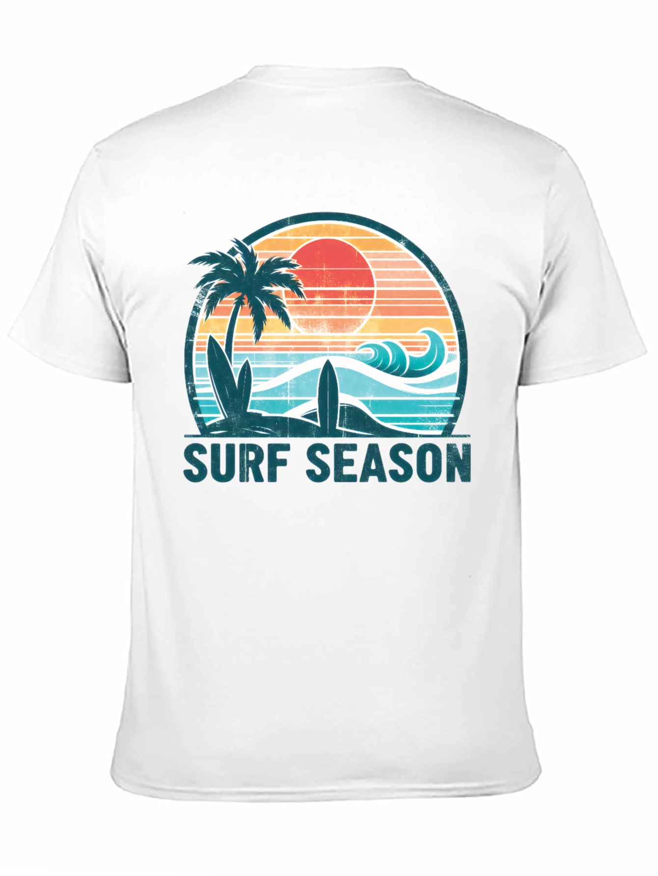 Surf Season Graphic Tee - Beach Vibes