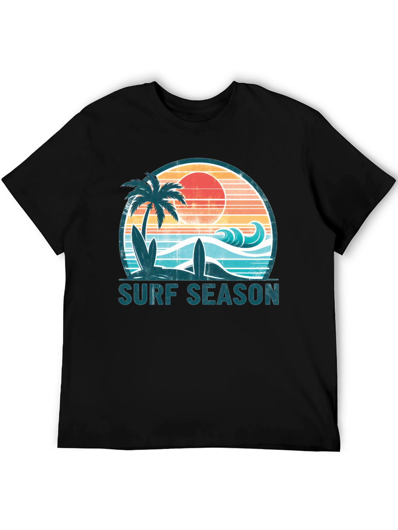 Surf Season Graphic Tee - Beach Vibes