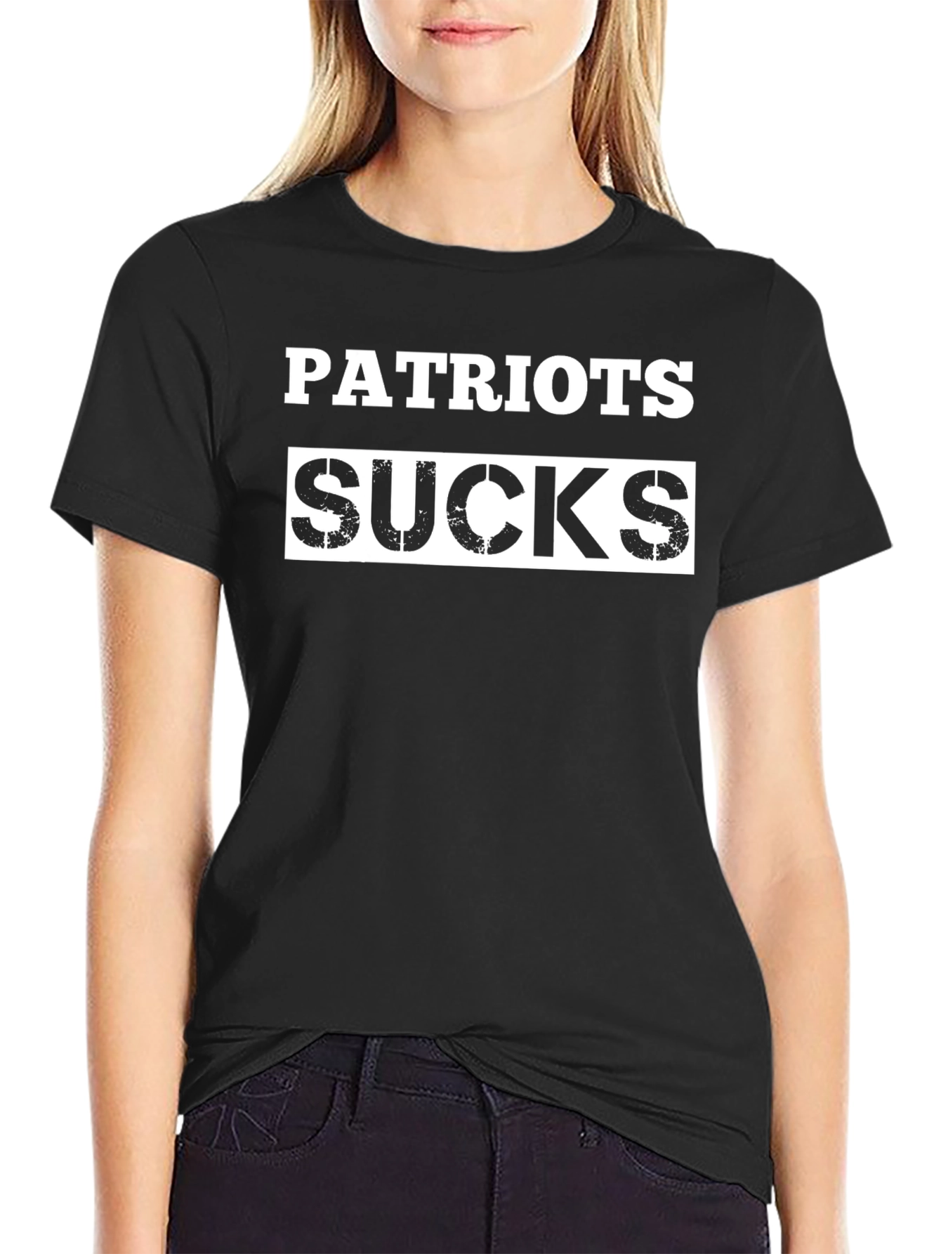 Patriots Sucks T-Shirt - Anti-Fan Humor Tee