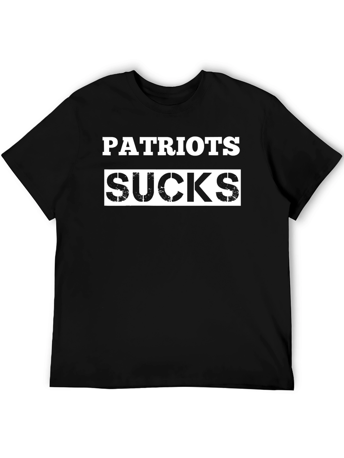 Patriots Sucks T-Shirt - Anti-Fan Humor Tee