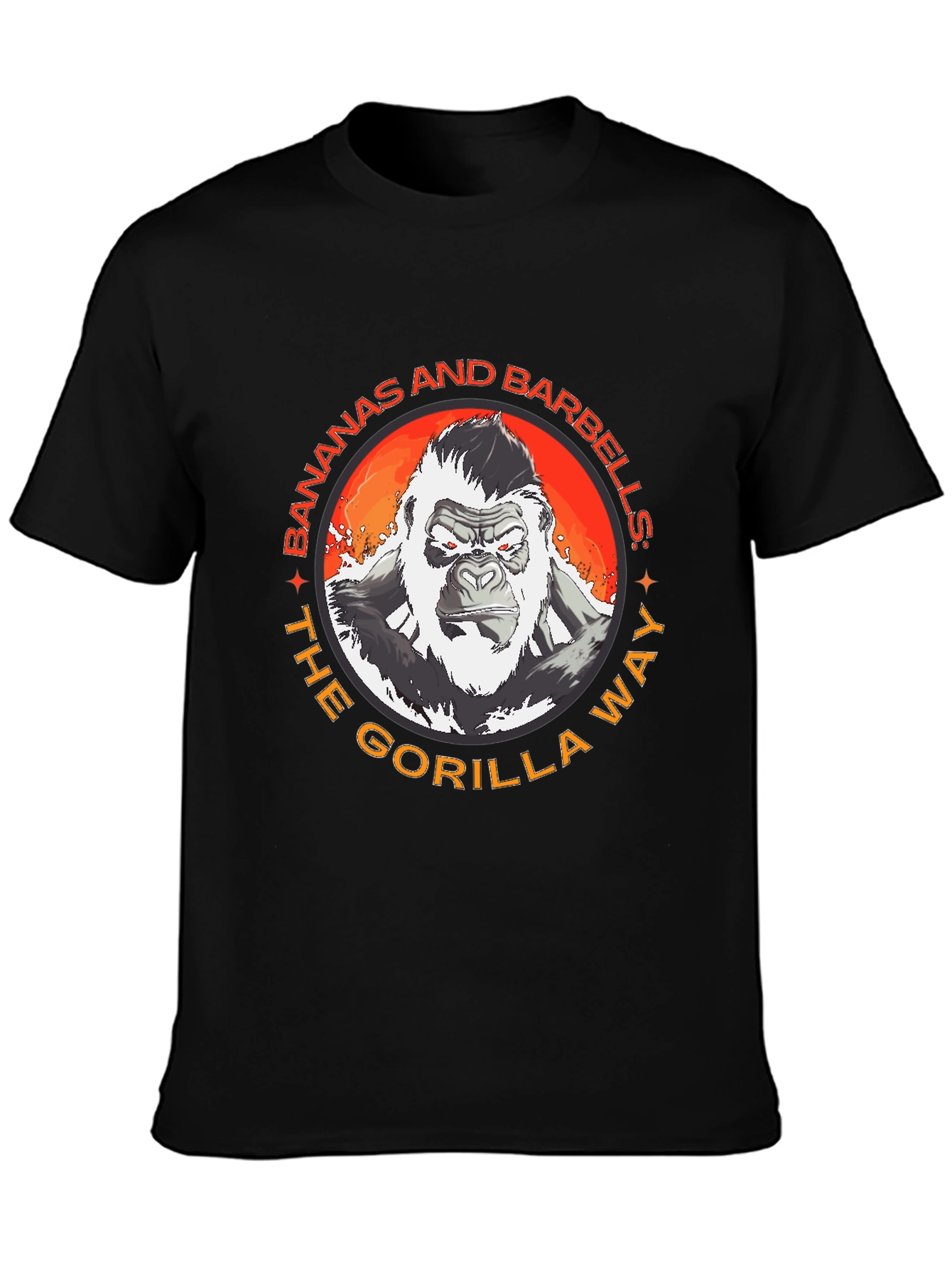 Bananas and Barbells Gorilla T-Shirt