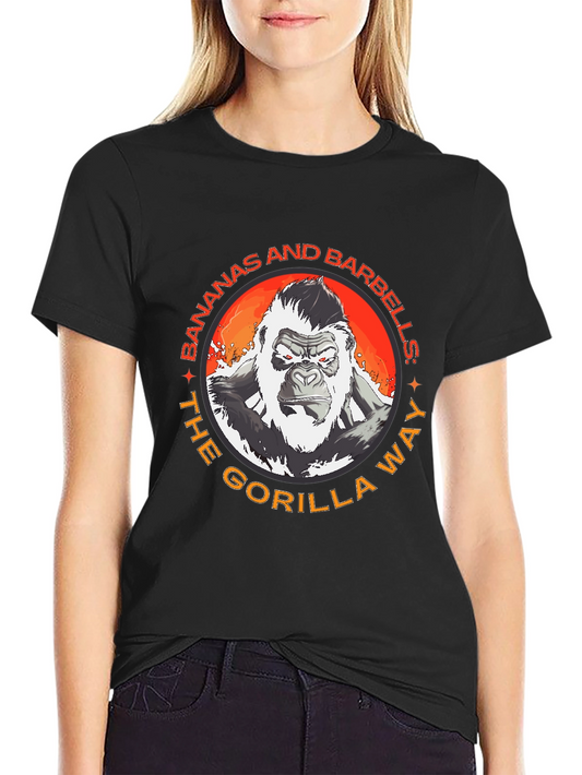 Bananas and Barbells Gorilla T-Shirt