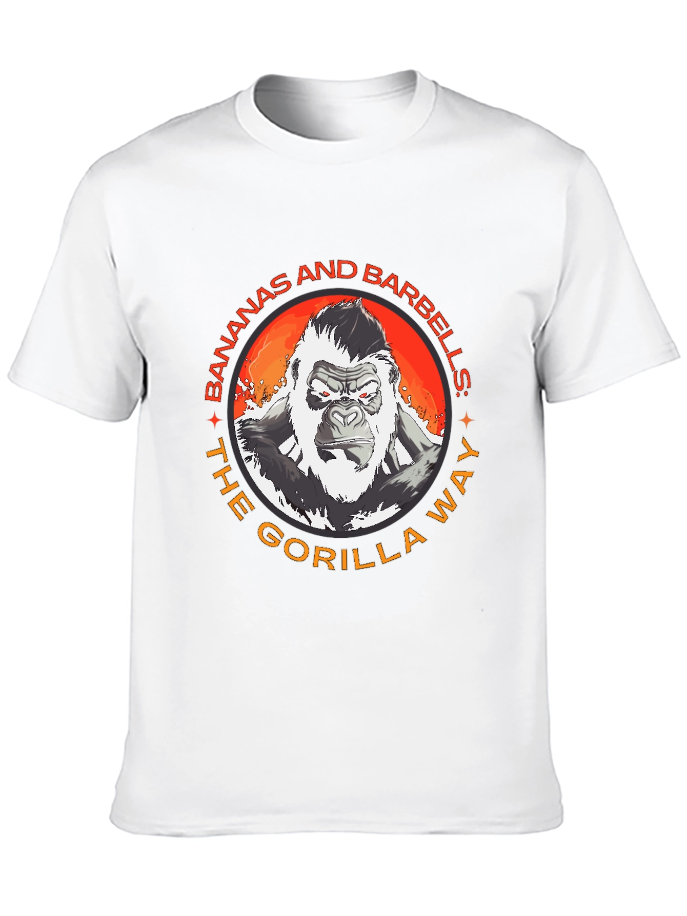 Bananas and Barbells Gorilla T-Shirt